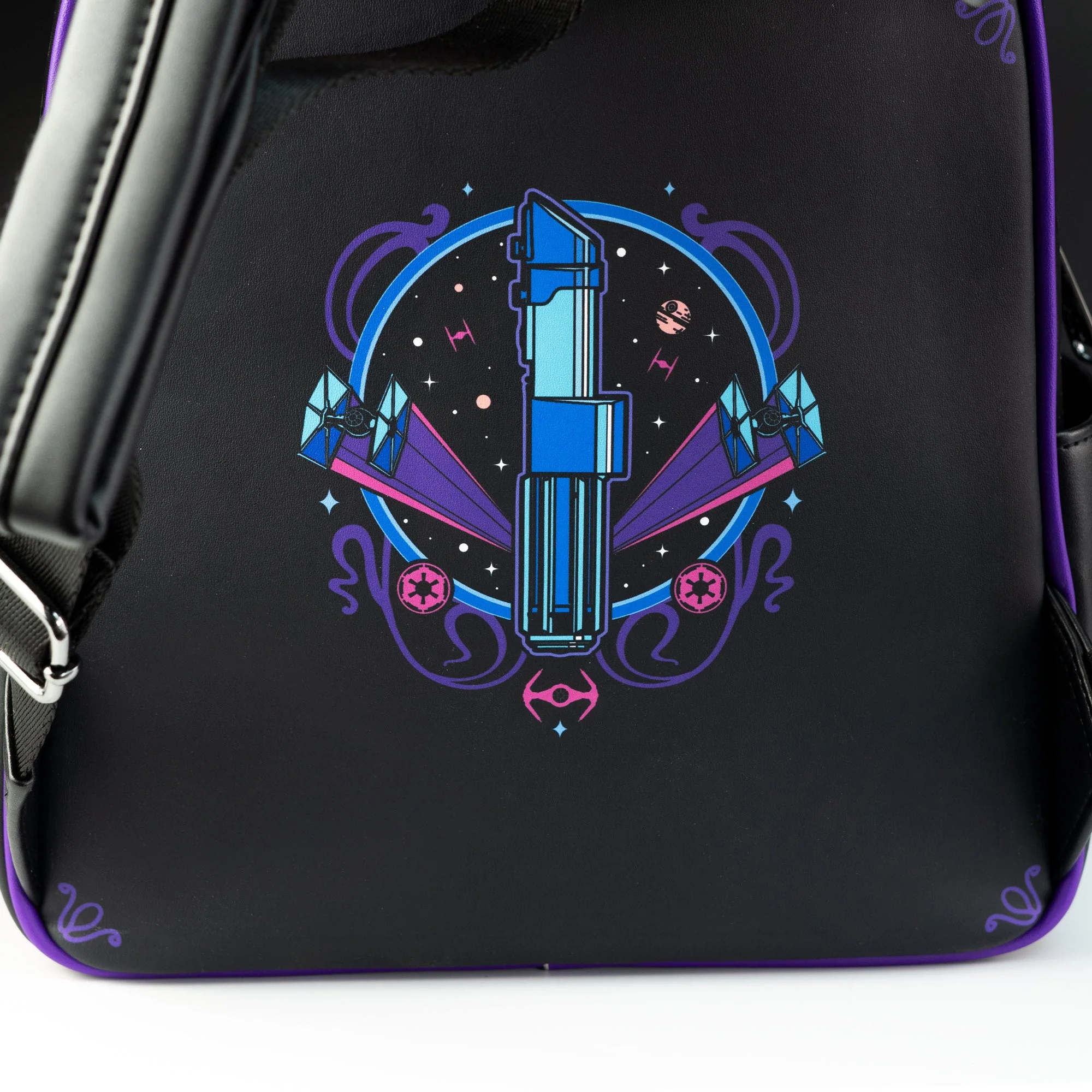 Loungefly x Star Wars Darth Vader Psychedelic Retrowave Portrait Mini Backpack - Image 6