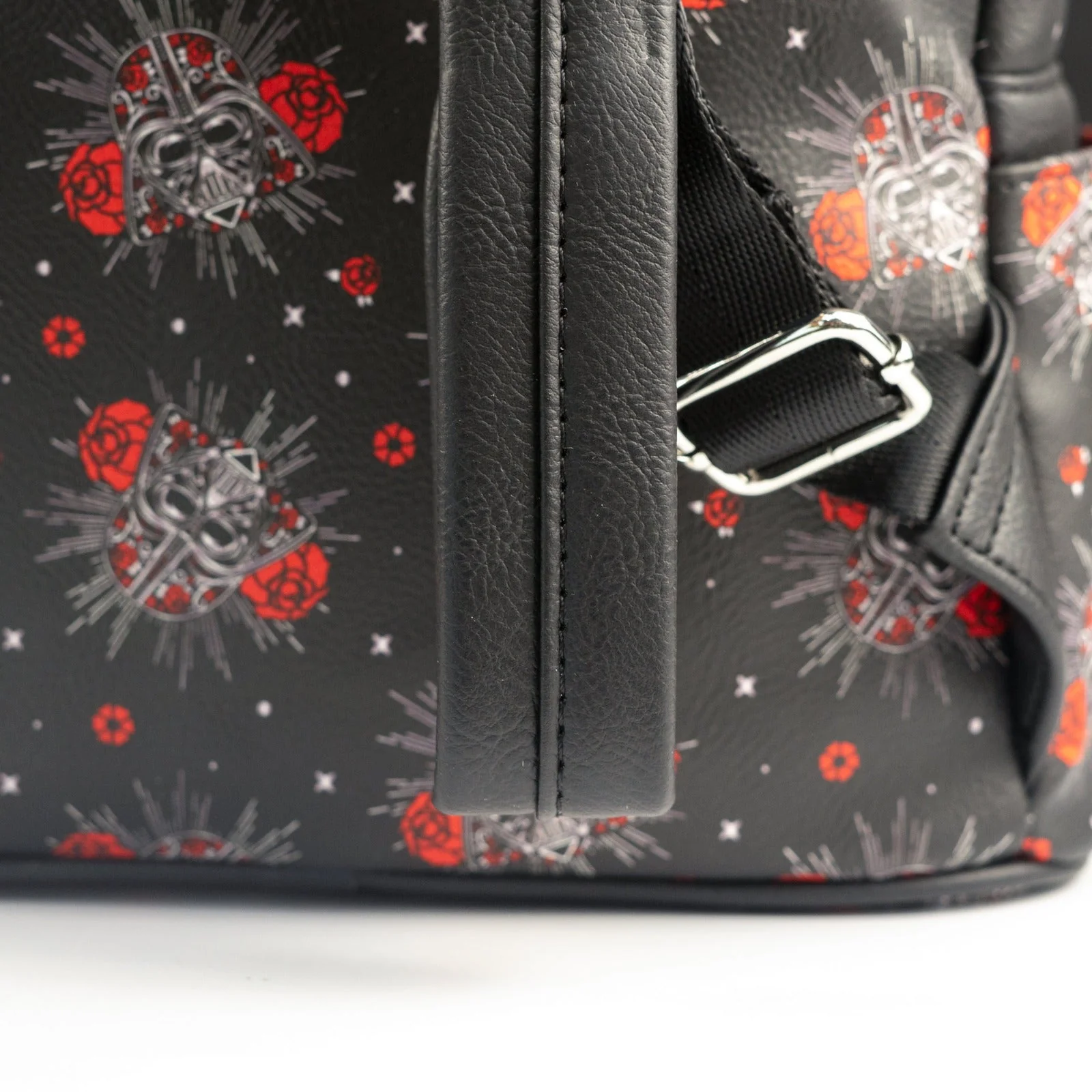 Loungefly x Star Wars Darth Vader Sugar Skull Rose Print Mini Backpack - Image 4