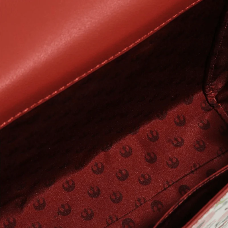 Loungefly x Star Wars Rebel Droids Floral Print Crossbody Bag - Image 6