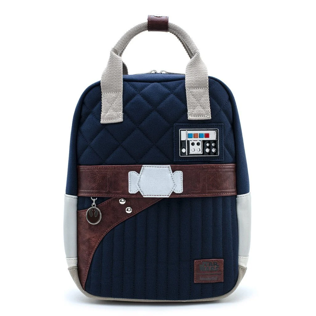 Loungefly x Star Wars Empire Strikes Back 40th Anniversary Han Solo Hoth Canvas Backpack - Image 2