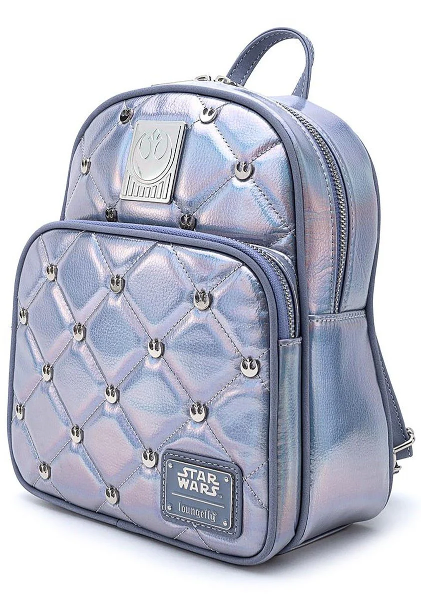 Loungefly X Star Wars Empire Strikes Back 40th Anniversary Hoth Iridescent Mini Backpack