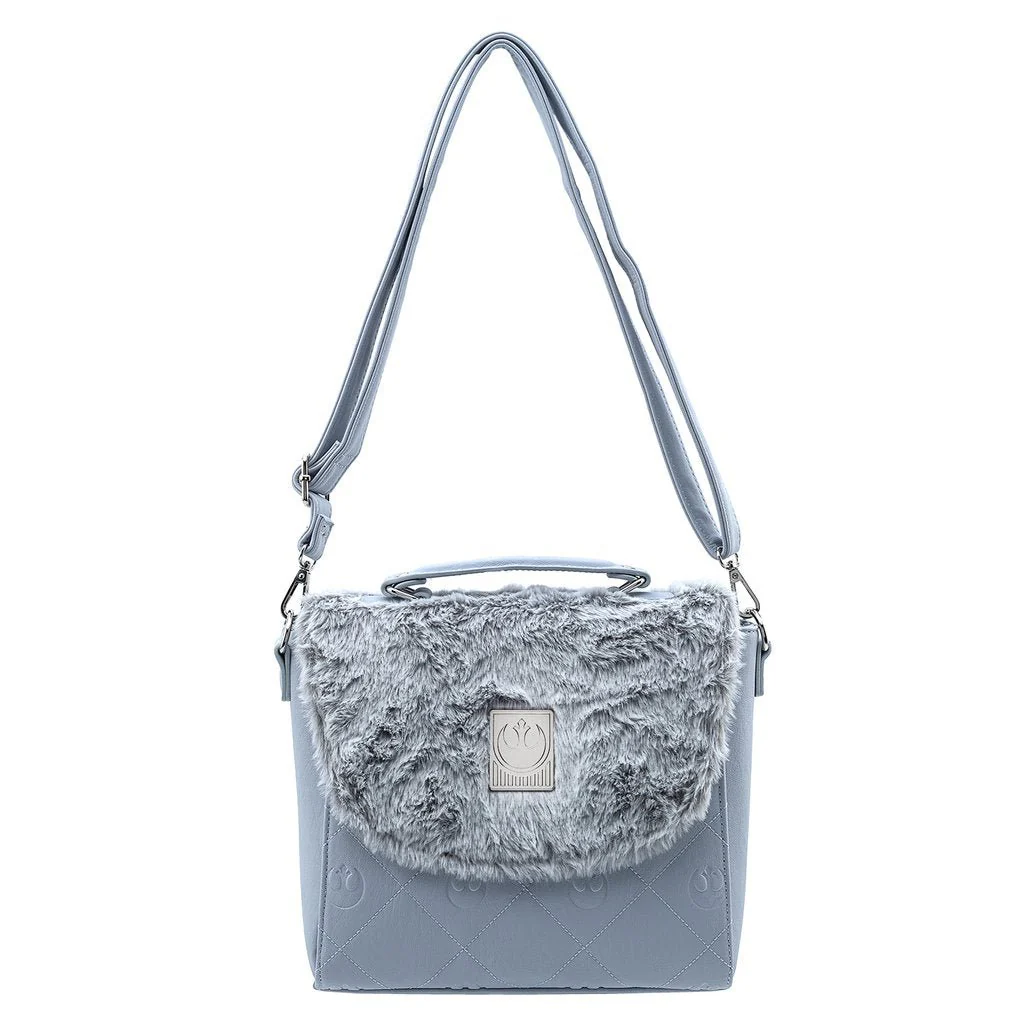 Loungefly X Star Wars Empire Strikes Back 40th Anniversary Hoth Sherpa Cross Body Bag - Image 5