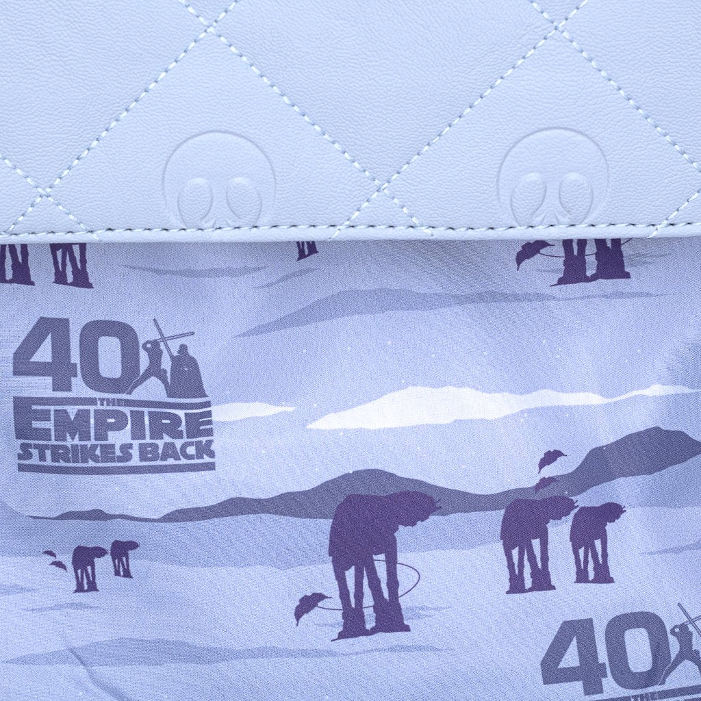 Loungefly X Star Wars Empire Strikes Back 40th Anniversary Hoth Sherpa Cross Body Bag - Image 7
