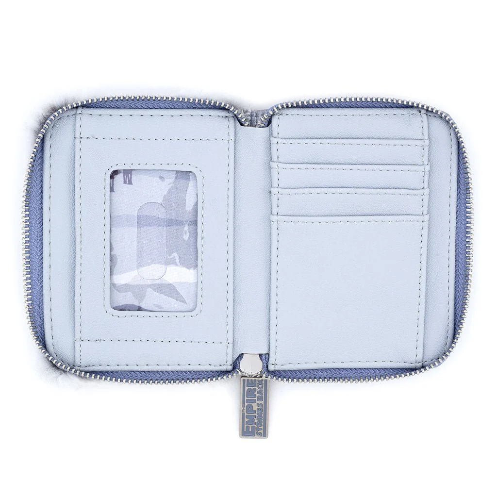 Loungefly X Star Wars Empire Strikes Back 40th Anniversary Hoth Sherpa Zip Around Purse - Image 3