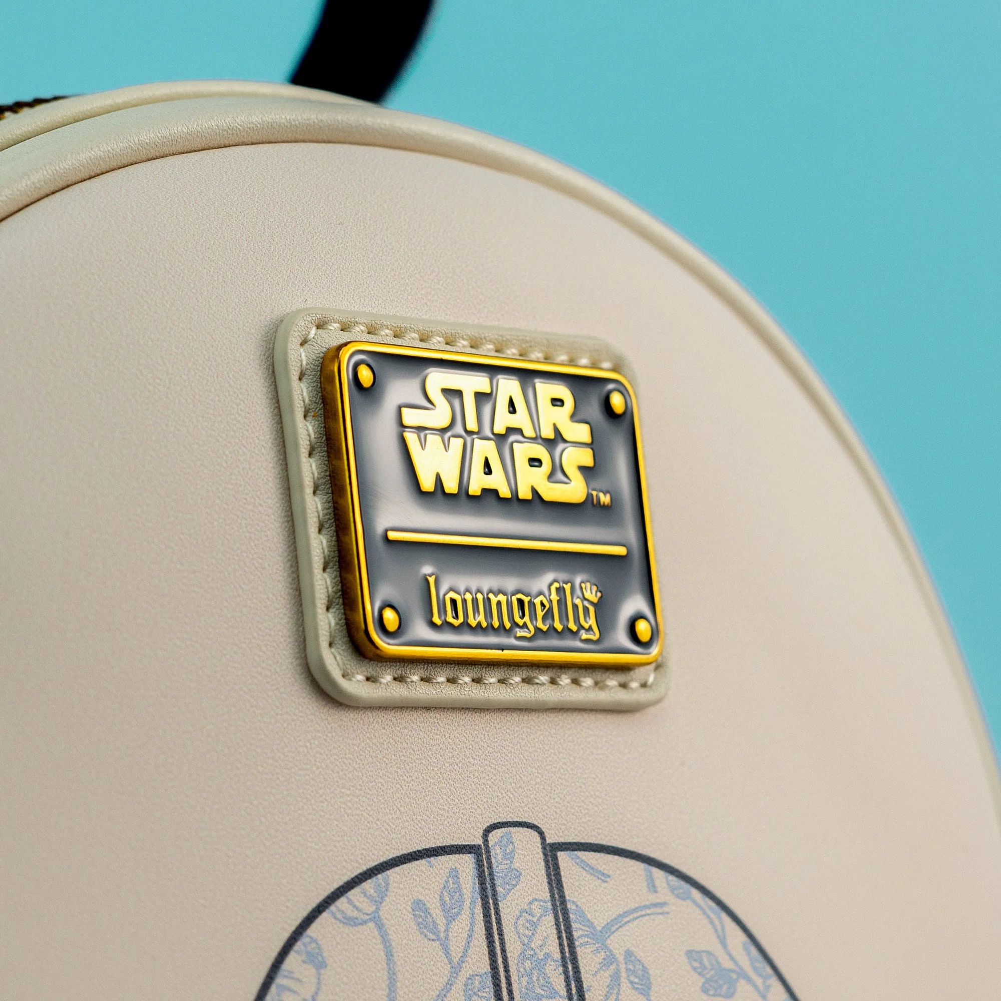 Loungefly x Star Wars Floral Darth Vader Silhouette Mini Backpack - Image 4