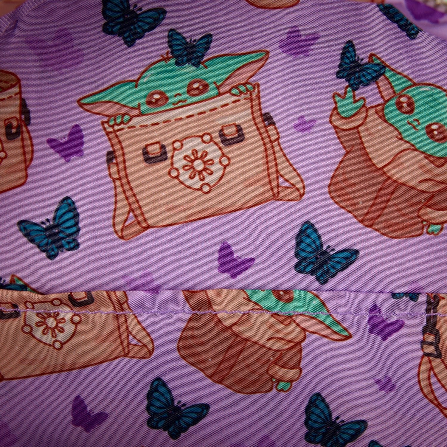 Loungefly x Star Wars Grogu Peek-a-Boo Mini Backpack - Image 6