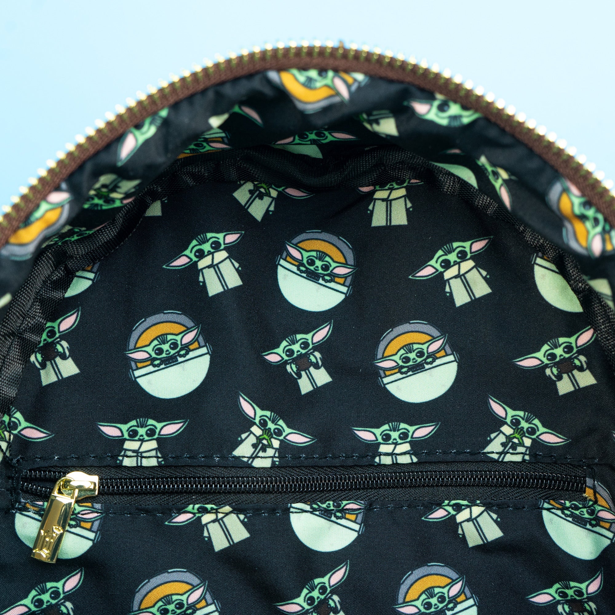 Loungefly x Star Wars Grogu with Cup Mini Backpack - Image 5