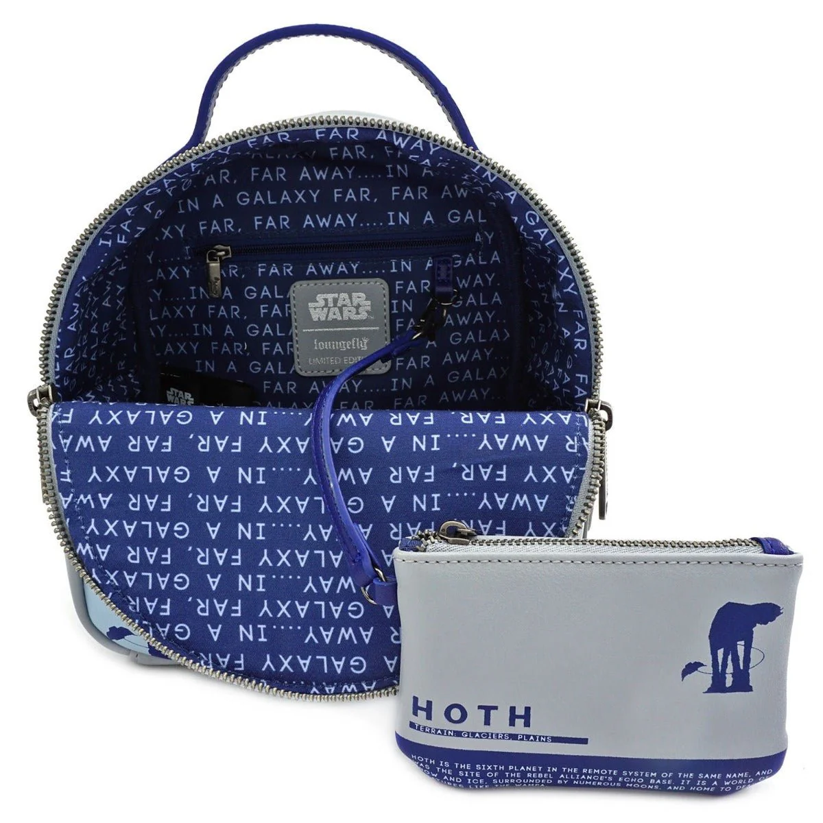 Loungefly x Star Wars Hoth Convertible Backpack Set - Image 4