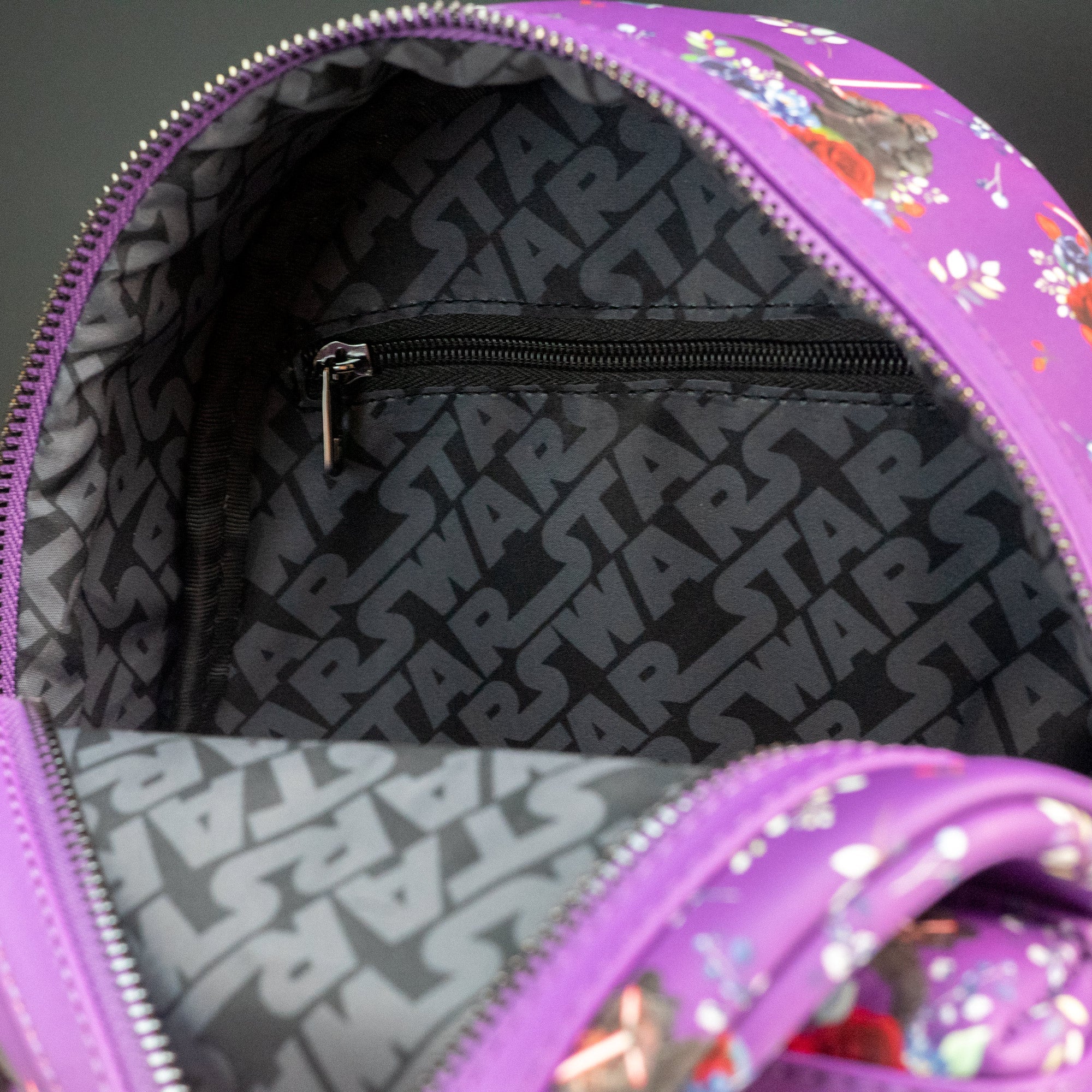 Loungefly x Star Wars Kylo Ren Floral Mini Backpack - Image 5