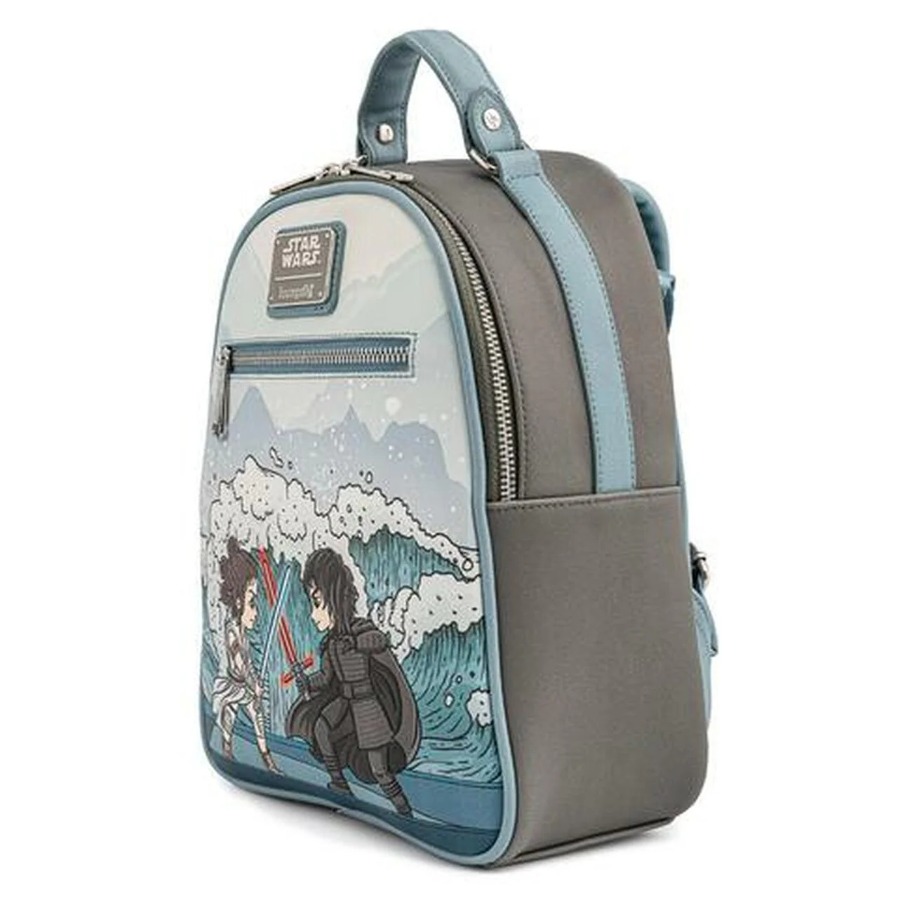 Loungefly x Star Wars Kylo Ren and Rey Mixed Emotions Mini Backpack - Image 3