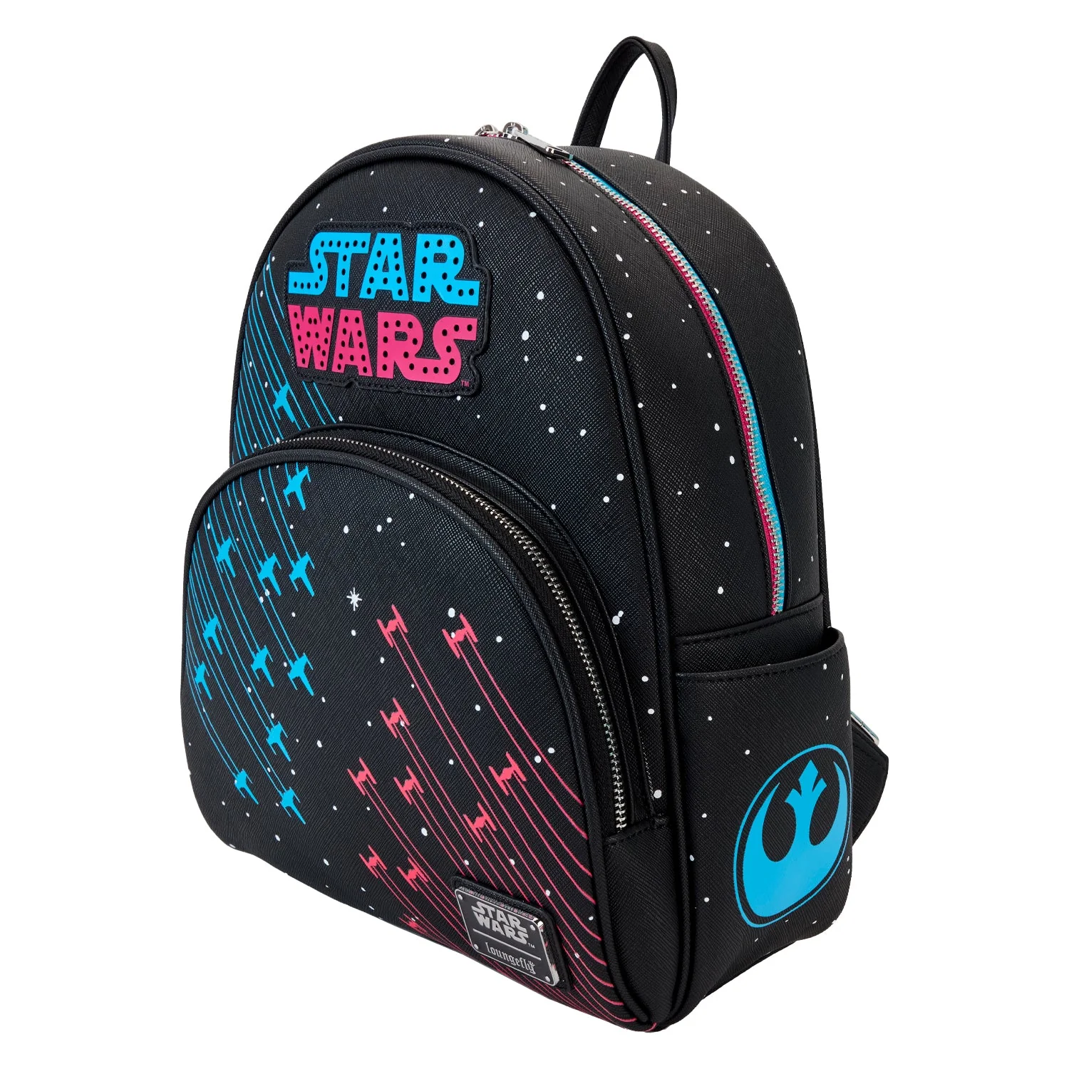 Loungefly x Star Wars Neon 70's Mini Backpack - Image 3