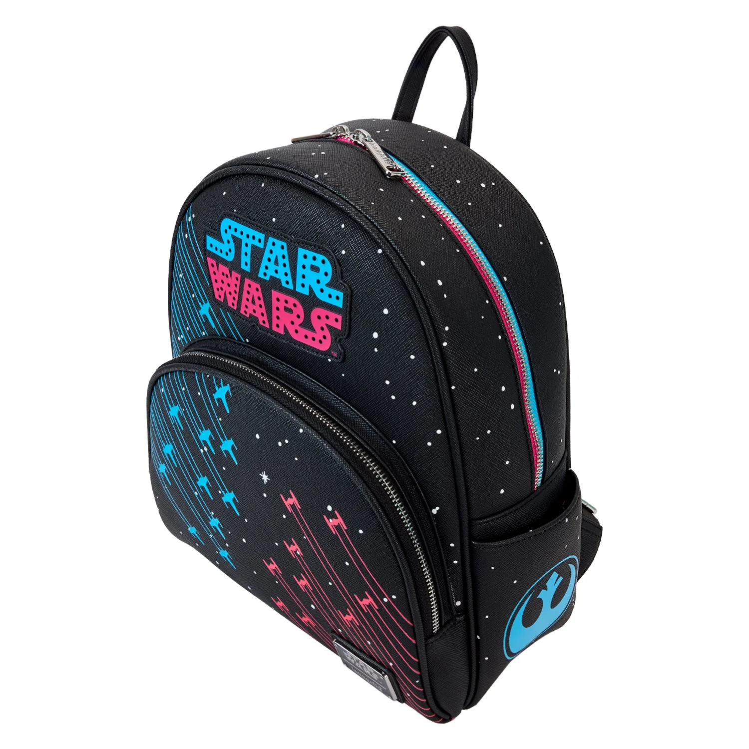 Loungefly x Star Wars Neon 70's Mini Backpack - Image 4