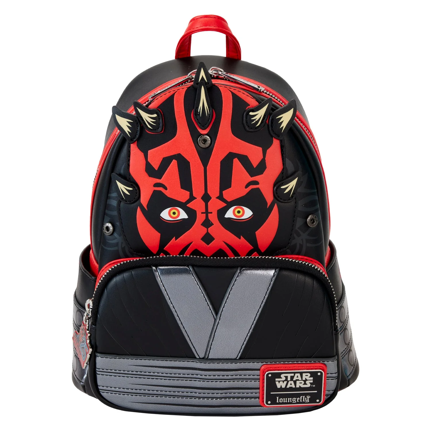 Loungefly x Star Wars Phantom Menace 25th Anniversary Darth Maul Cosplay Mini Backpack - Image 3