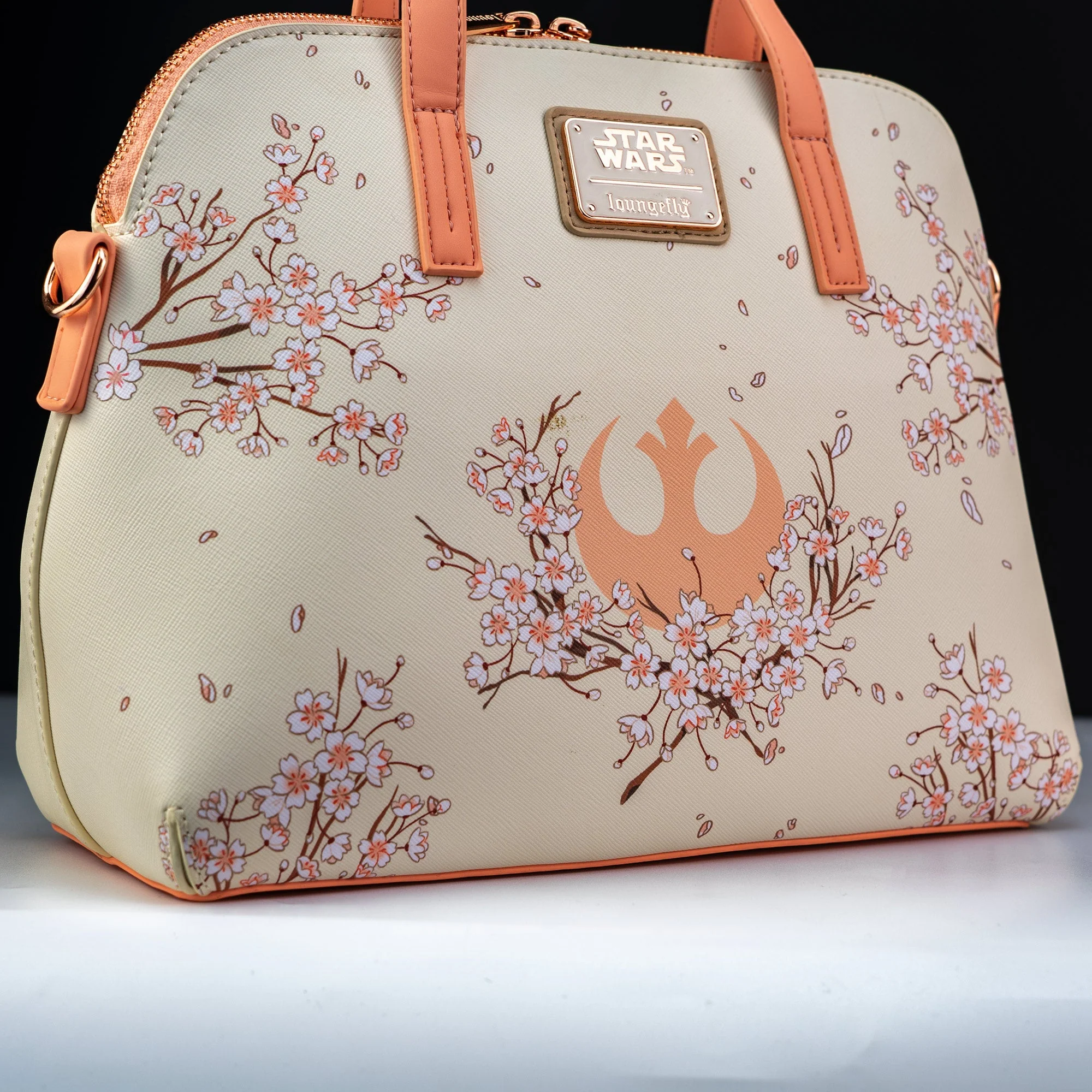 Loungefly x Star Wars Princess Leia Floral Crossbody Bag - Image 3