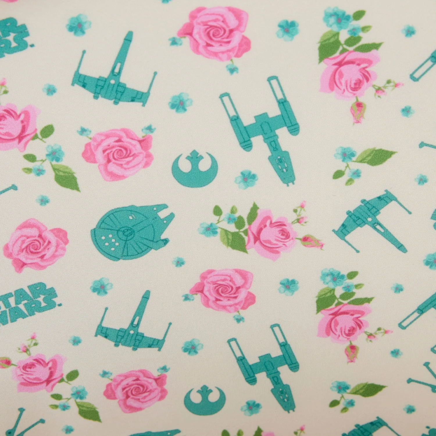 Loungefly x Star Wars Rebel Alliance Floral Convertible Bag - Image 6