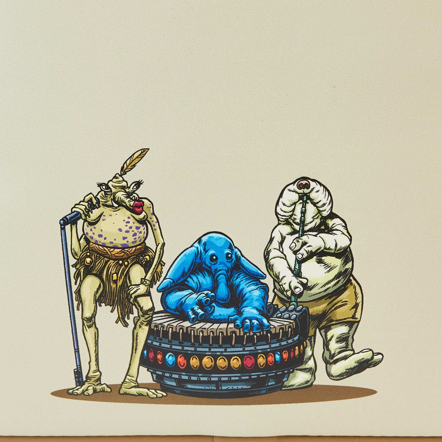 Loungefly x Star Wars Return of the Jedi 40th Anniversary Jabba's Palace Mini Backpack - Image 5
