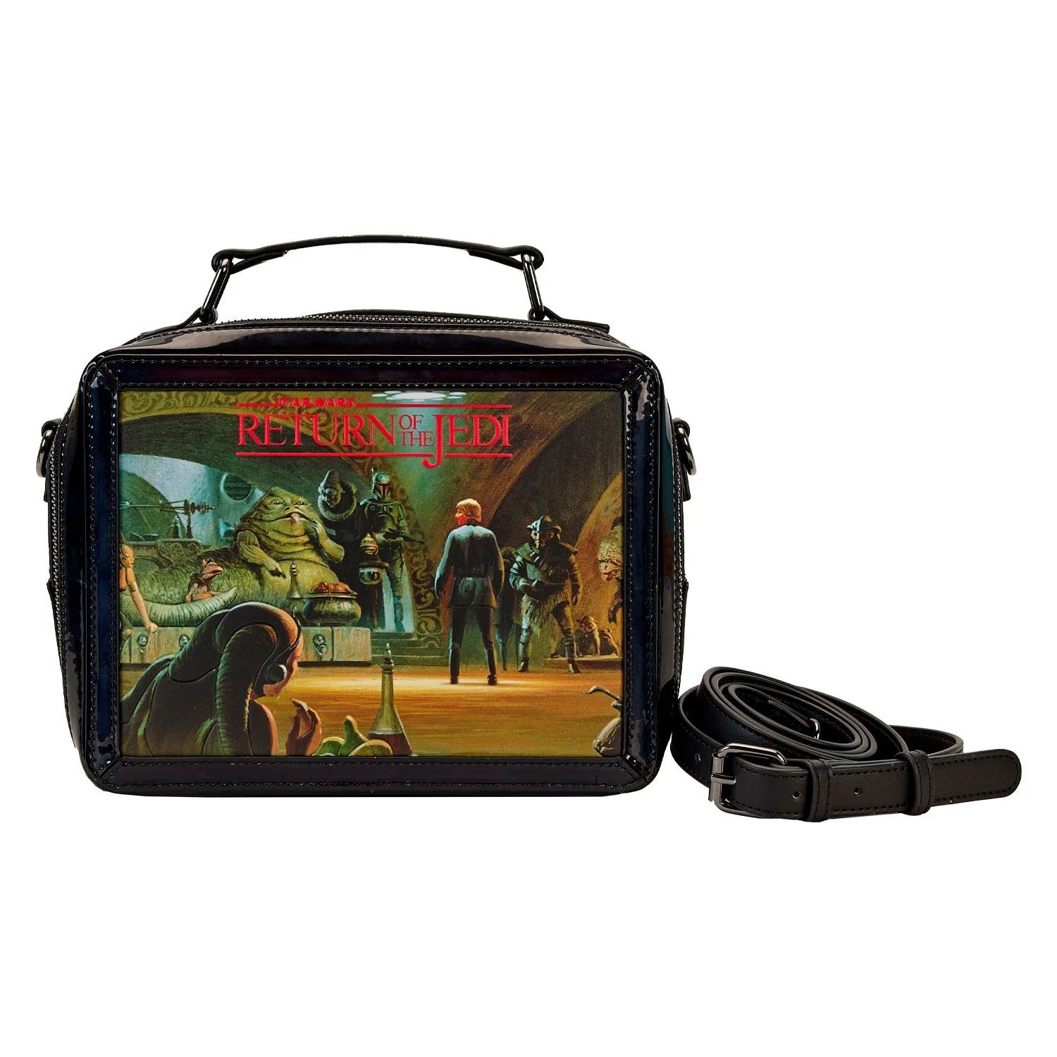 Loungefly x Star Wars Return Of The Jedi Lunchbox Crossbody Bag - Image 2
