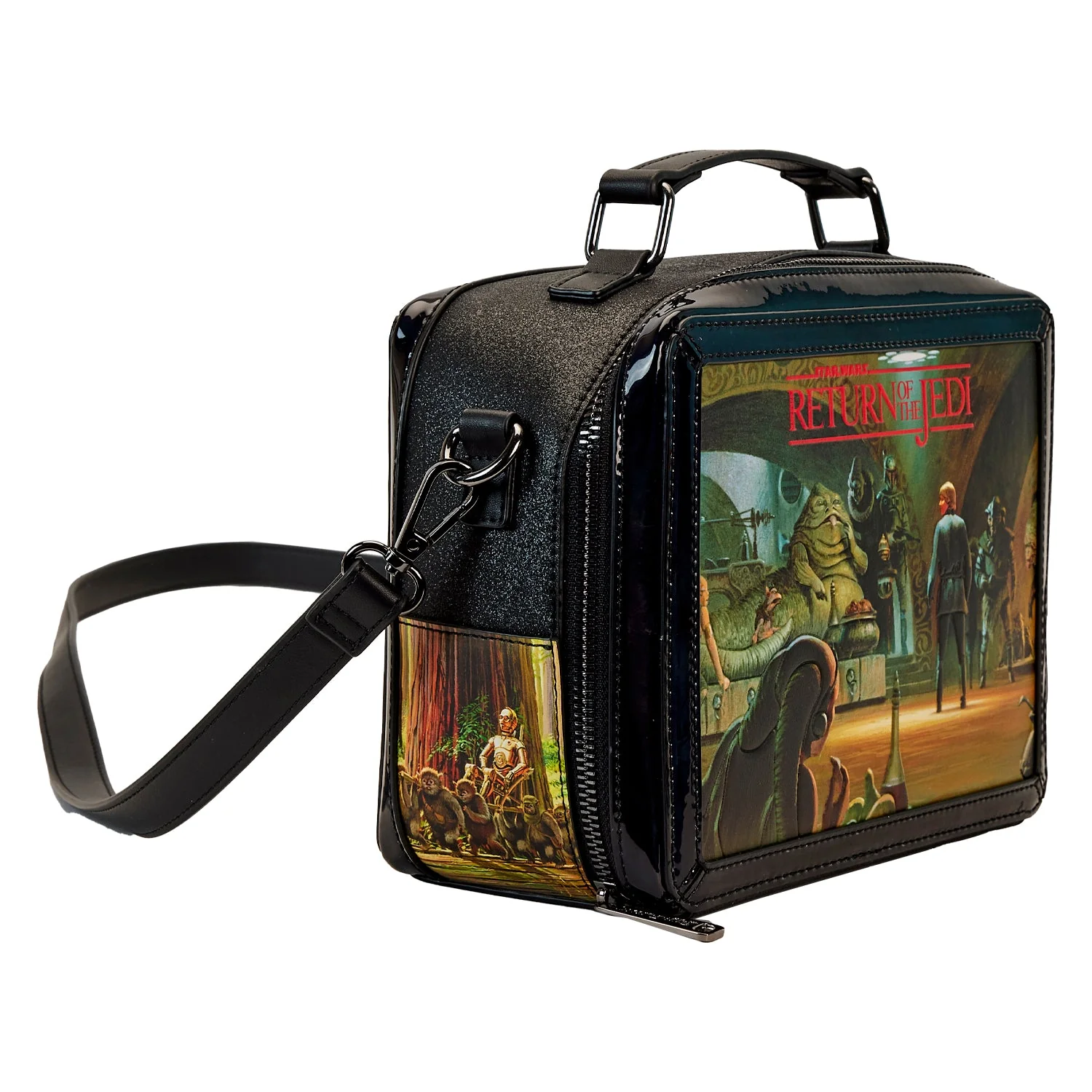 Loungefly x Star Wars Return Of The Jedi Lunchbox Crossbody Bag - Image 4