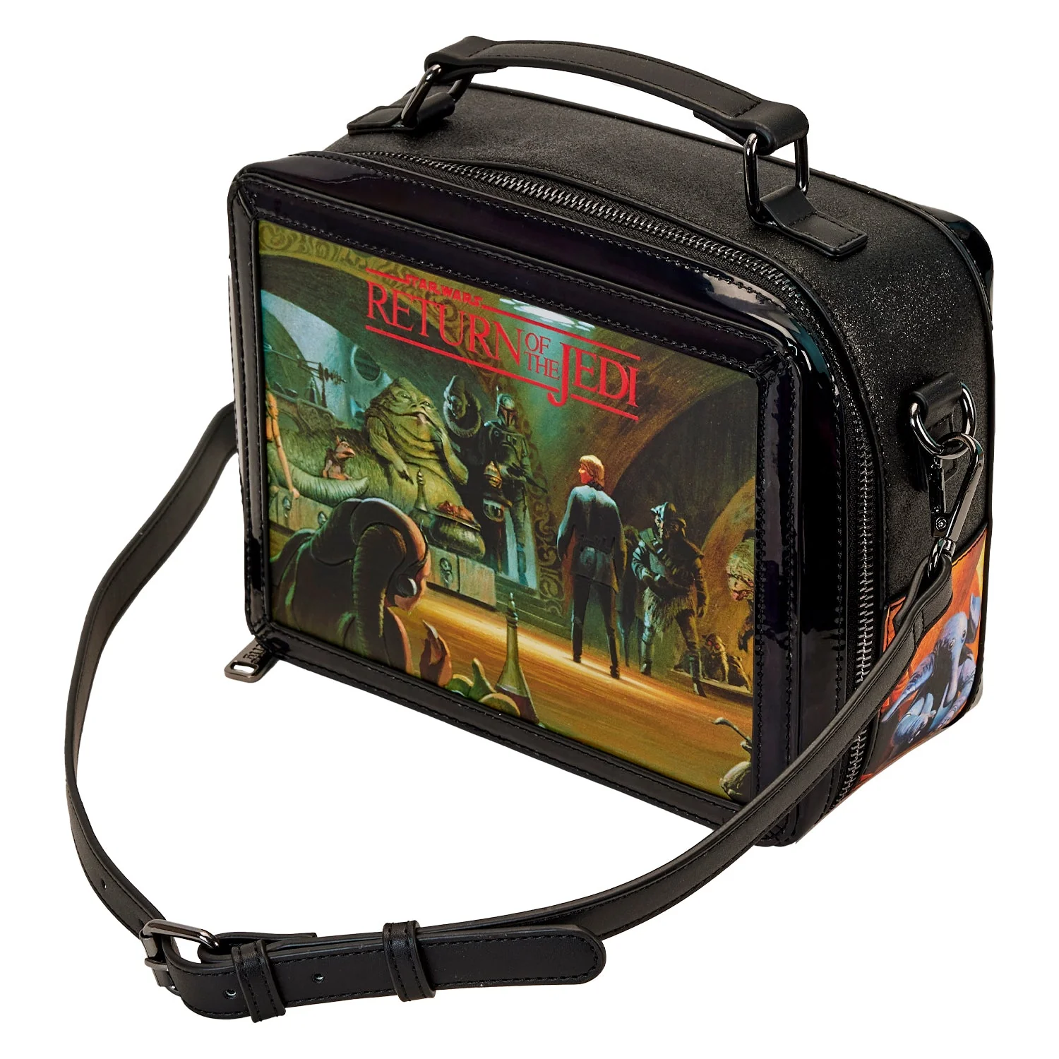 Loungefly x Star Wars Return Of The Jedi Lunchbox Crossbody Bag - Image 5