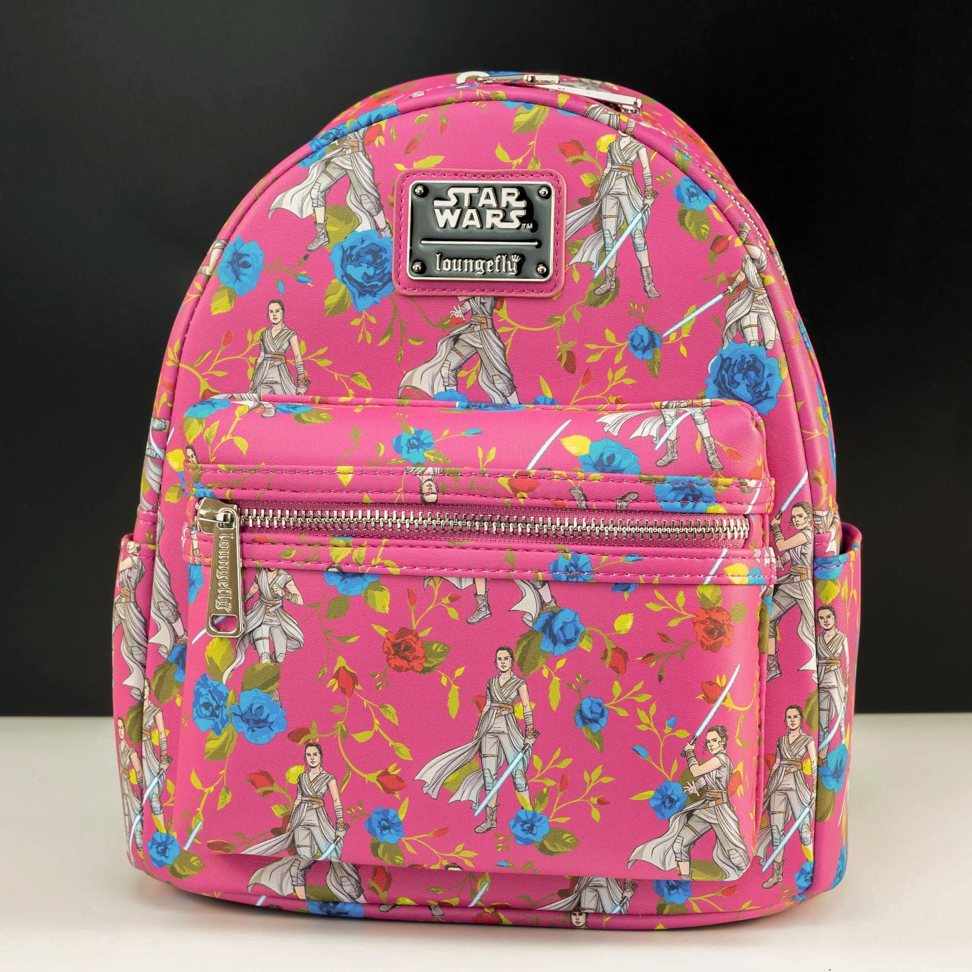Loungefly x Star Wars Rey Floral All Over Print Mini Backpack