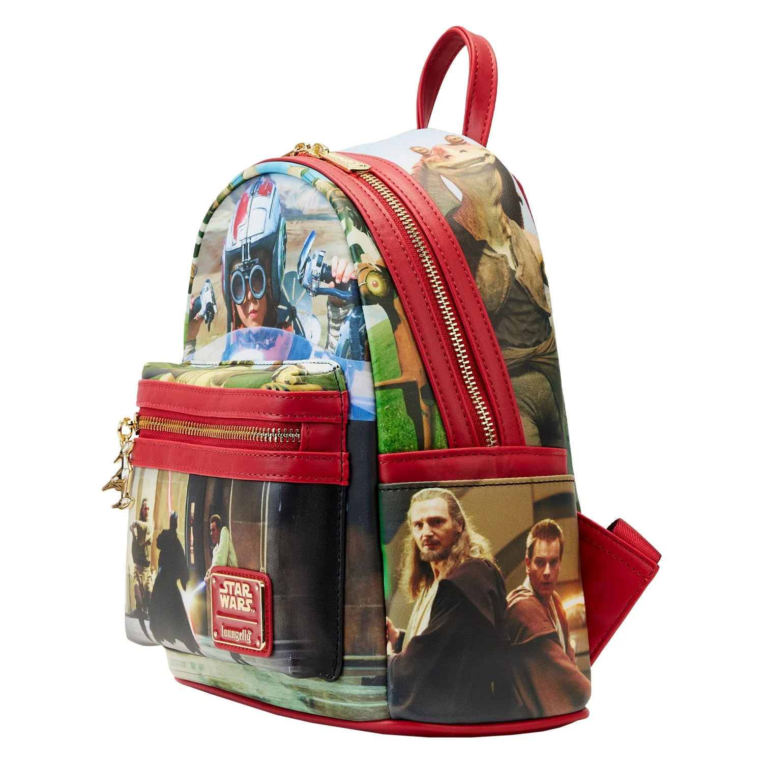Loungefly x Star Wars Scenes Phantom Menace Mini Backpack - Image 2