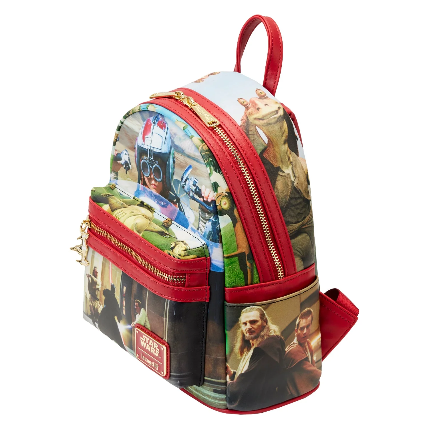 Loungefly x Star Wars Scenes Phantom Menace Mini Backpack - Image 3