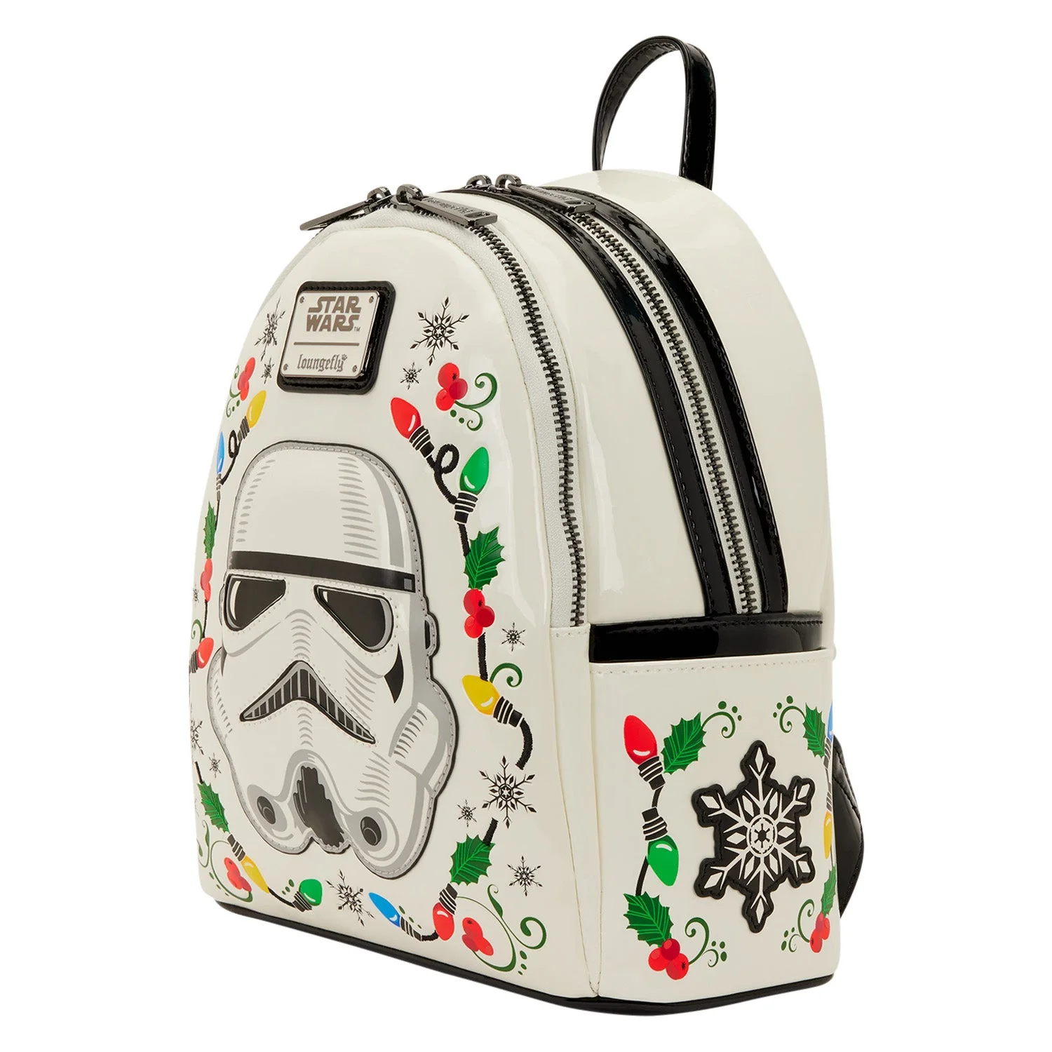 Loungefly x Star Wars Stormtrooper Christmas Light Up Mini Backpack - Image 2