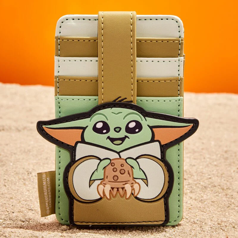 Loungefly x Star Wars The Mandalorian Grogu and Crabbies Card Holder - Image 2