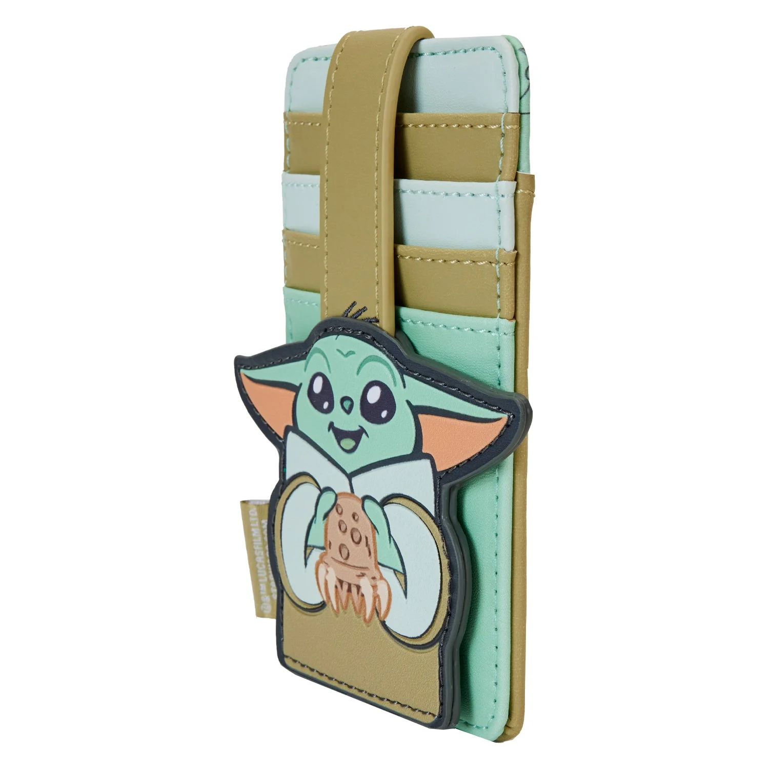 Loungefly x Star Wars The Mandalorian Grogu and Crabbies Card Holder - Image 3