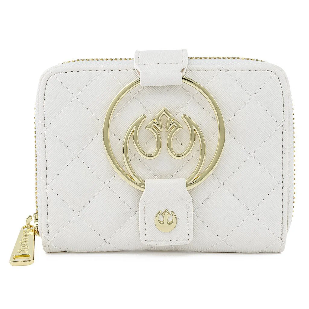 Loungefly x Star Wars Rebel White Gold Purse - Image 3