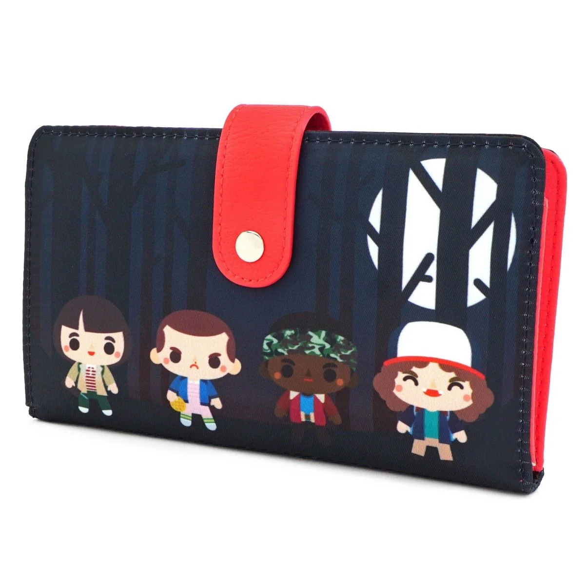 Loungefly x Stranger Things Nylon Chibi Flap Purse