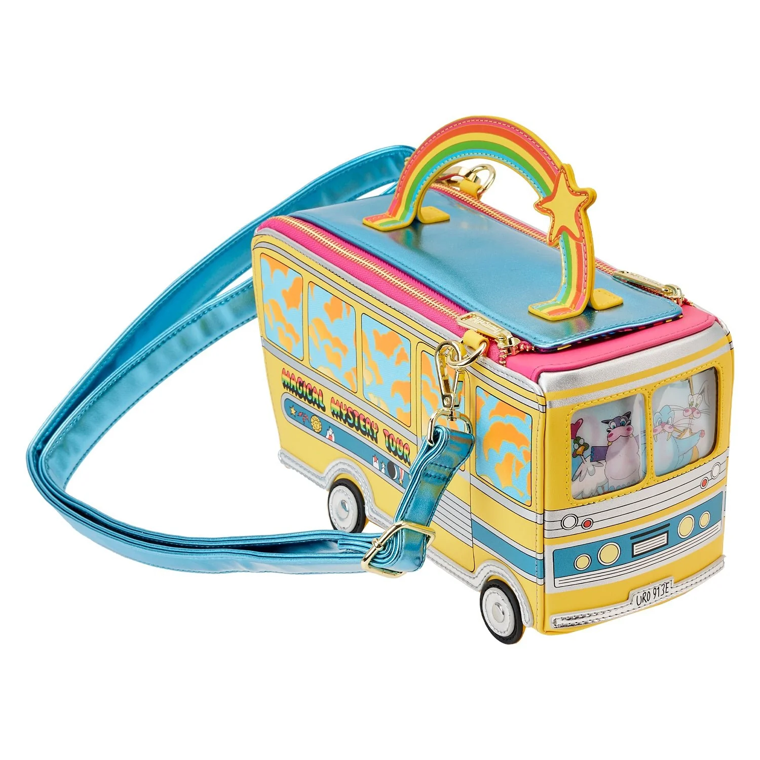 Loungefly x The Beatles Magical Mystery Tour Bus Crossbody Bag - Image 4