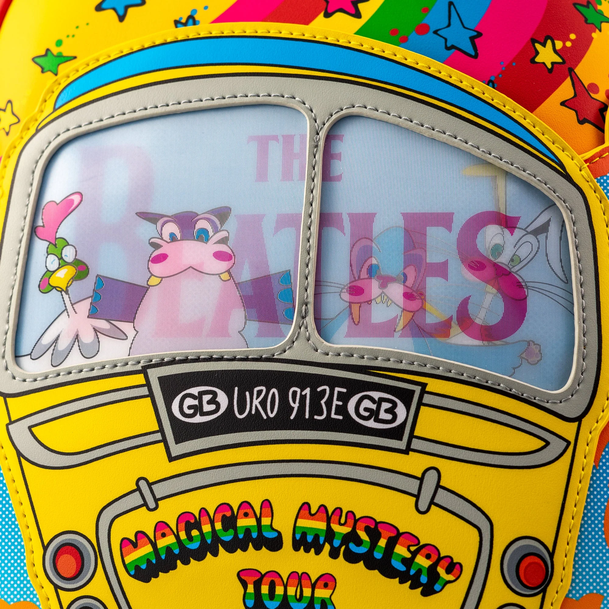 Loungefly x The Beatles Magical Mystery Tour Bus Mini Backpack - Image 2