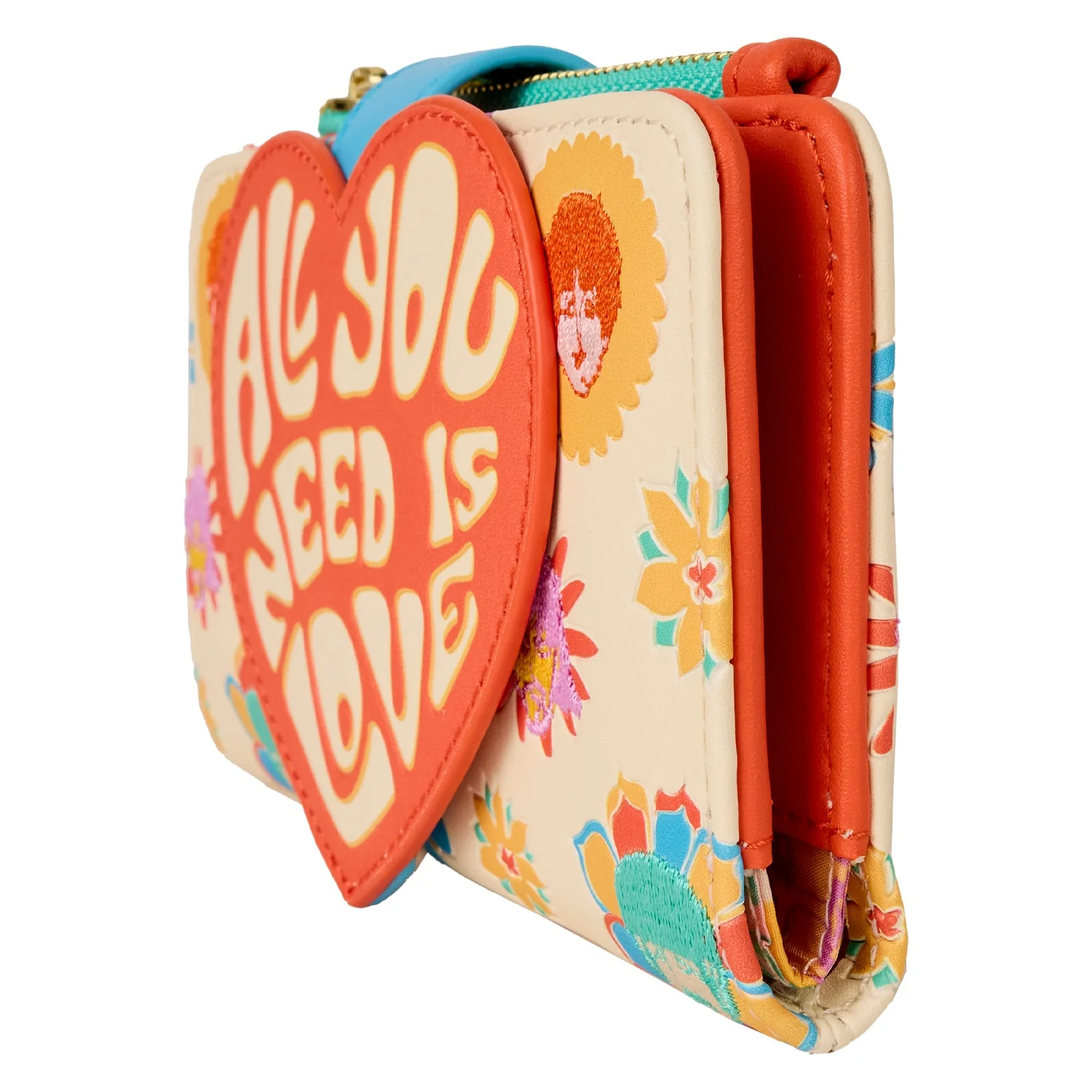 Loungefly x The Beatles All You Need Is Love Wallet - Image 2