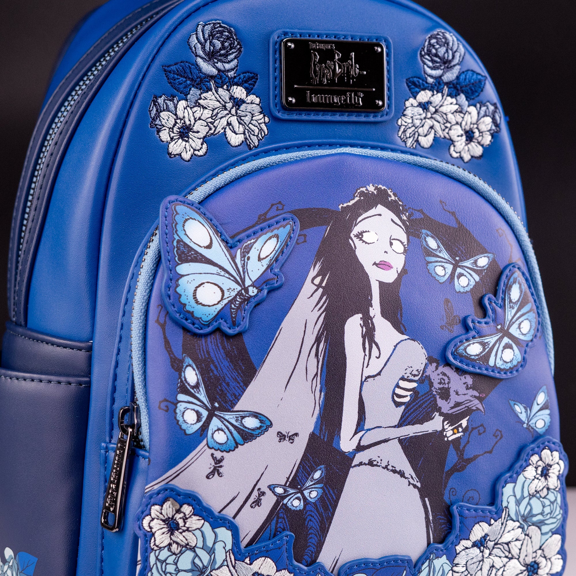 Loungefly x The Corpse Bride Floral Butterflies Mini Backpack - Image 3