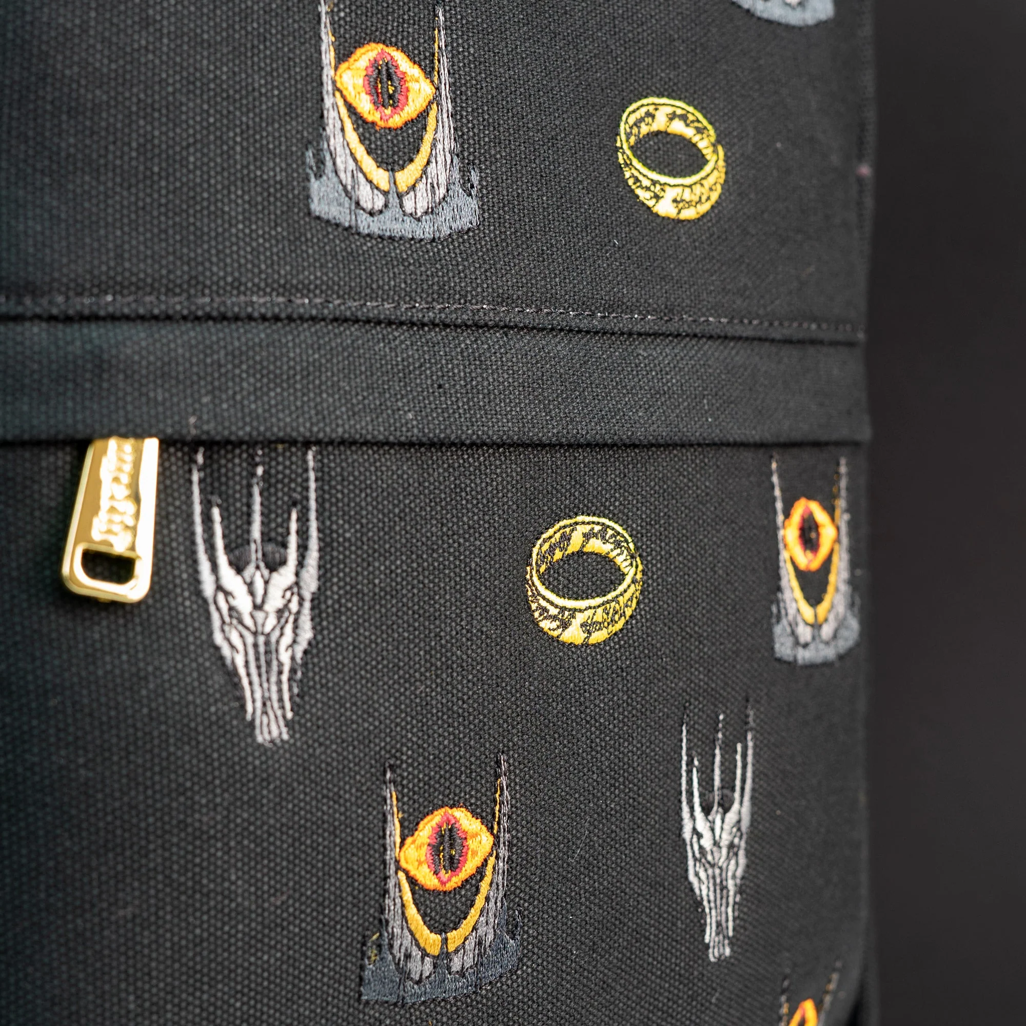 Loungefly x The Lord of the Rings Sauron Canvas Backpack - Image 2