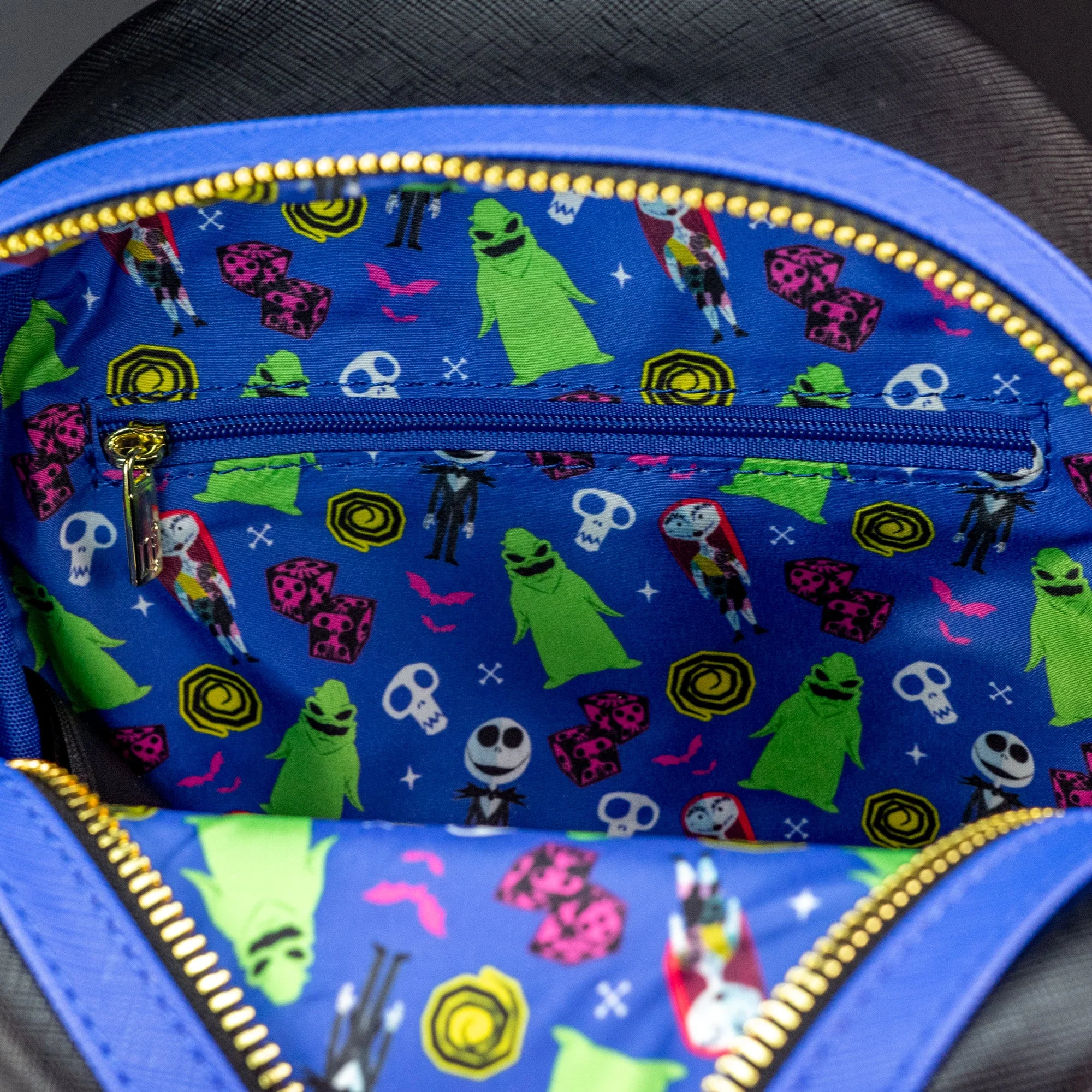 Loungefly x The Nightmare Before Christmas Oogie Boogie Showdown GITD Mini Backpack - Image 7