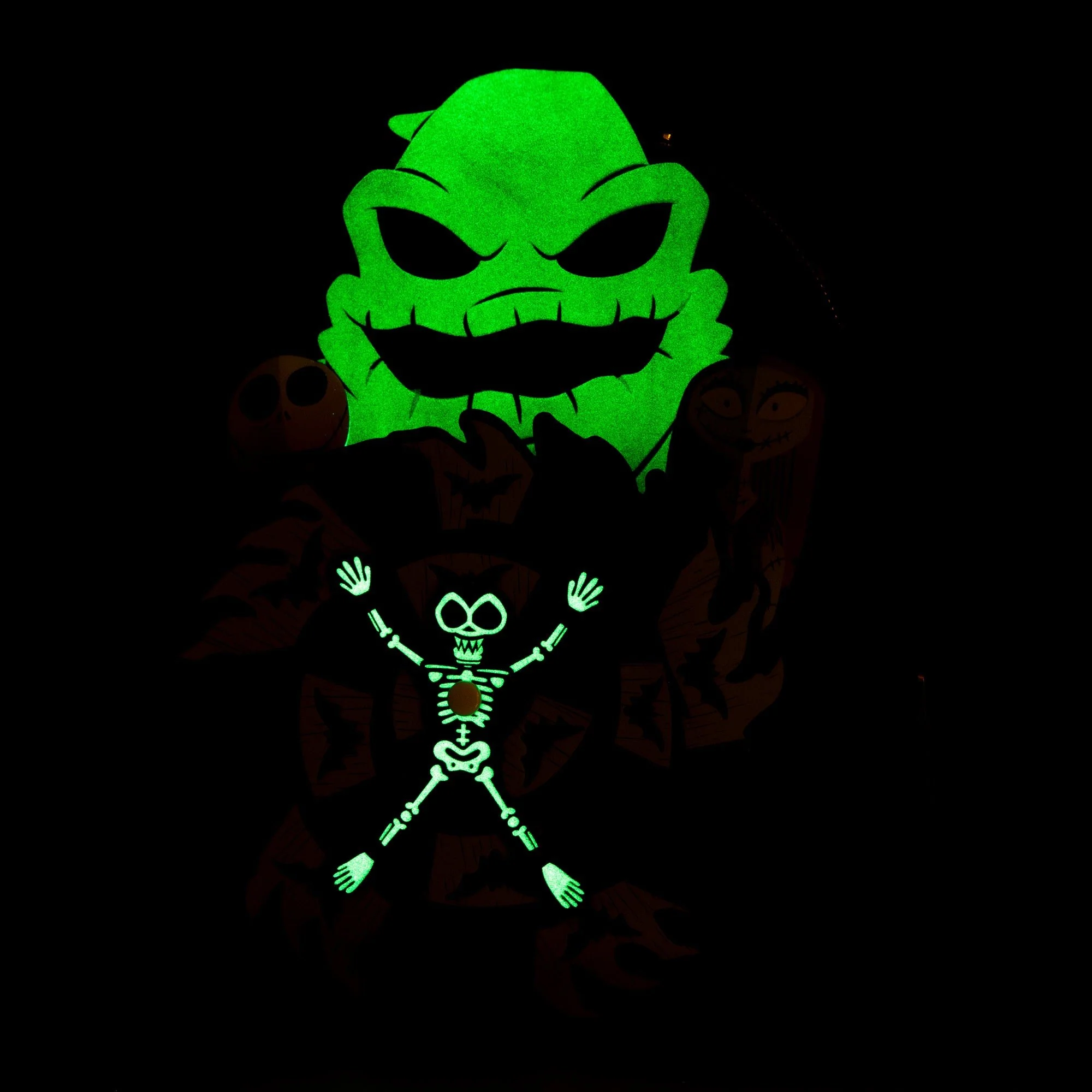 Loungefly x The Nightmare Before Christmas Oogie Boogie Showdown GITD Mini Backpack - Image 9