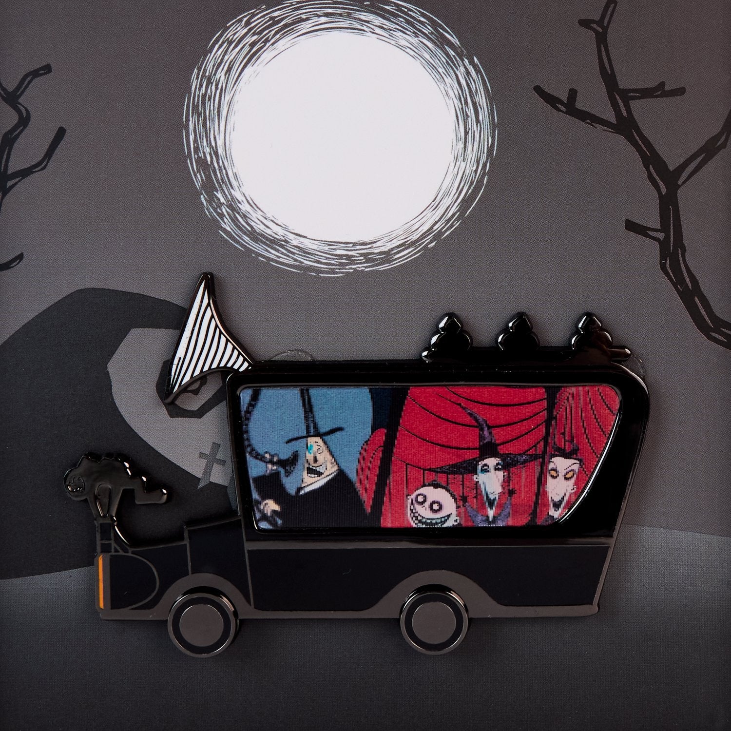 Loungefly x The Nightmare Before Christmas Halloween Party Lenticular 3" Collector Box Pin - Image 4