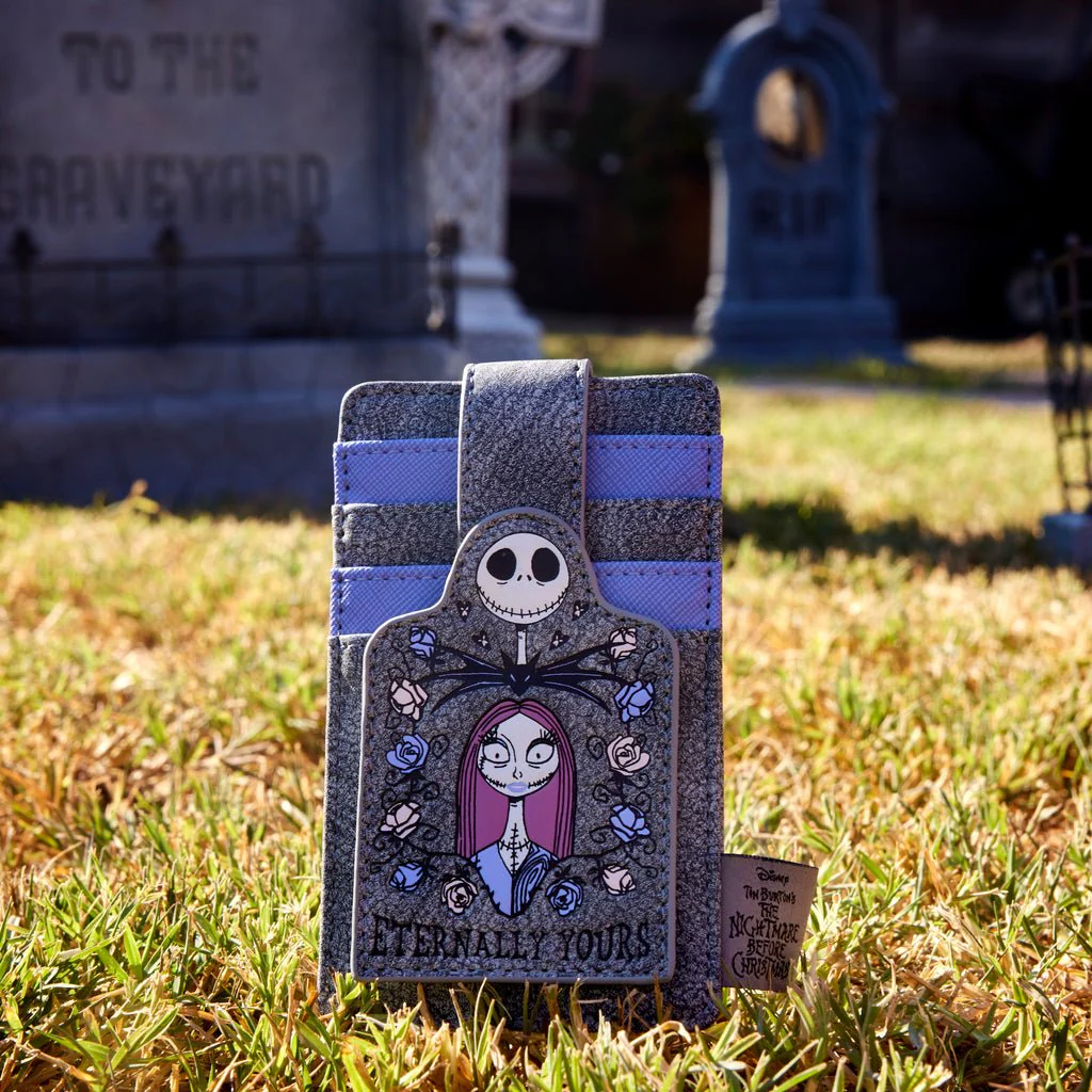 Loungefly x The Nightmare Before Christmas Jack and Sally Eternally Yours Cardholder - Image 2