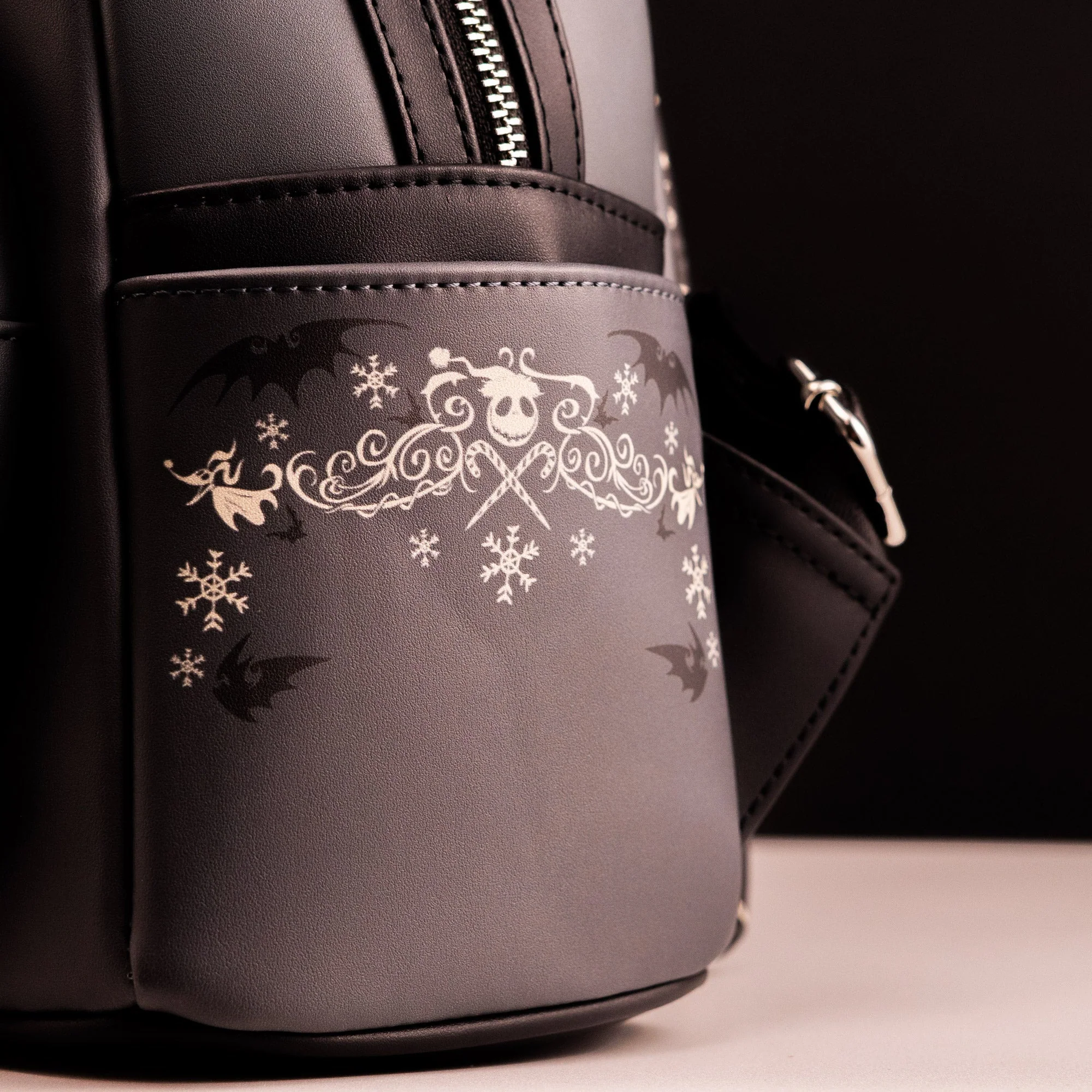 Loungefly x The Nightmare Before Christmas Jack and Zero Sleigh Ride Mini Backpack - Image 5