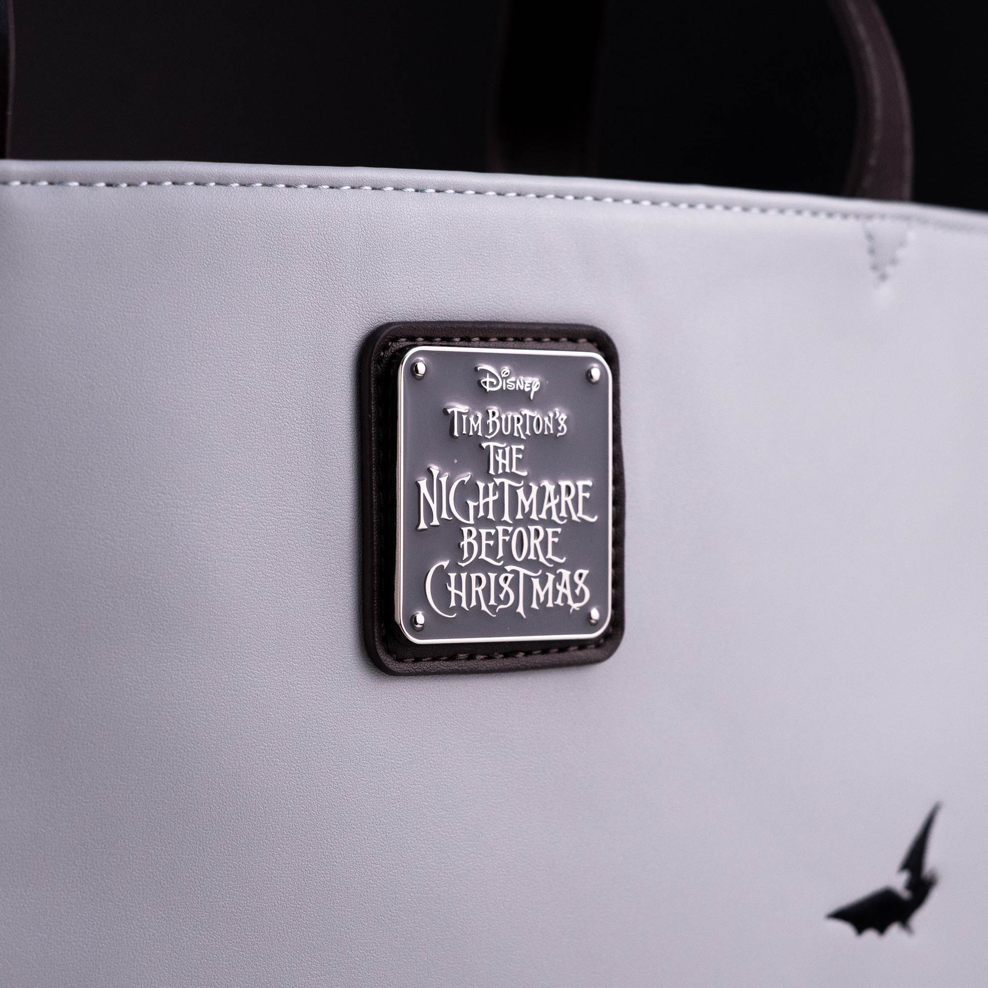 Loungefly x The Nightmare Before Christmas Jack, Sally and Zero Sequin Crossbody Tote Bag - Image 4