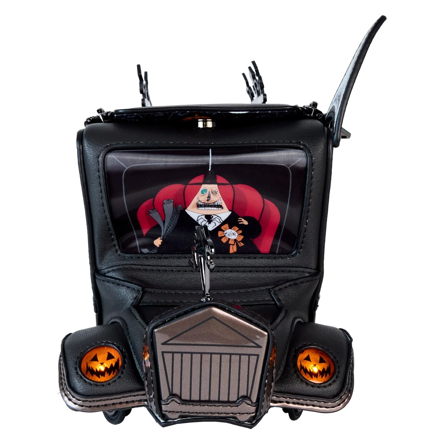 Loungefly x The Nightmare Before Christmas Mayor Car Figural Crossbody Bag - Image 7