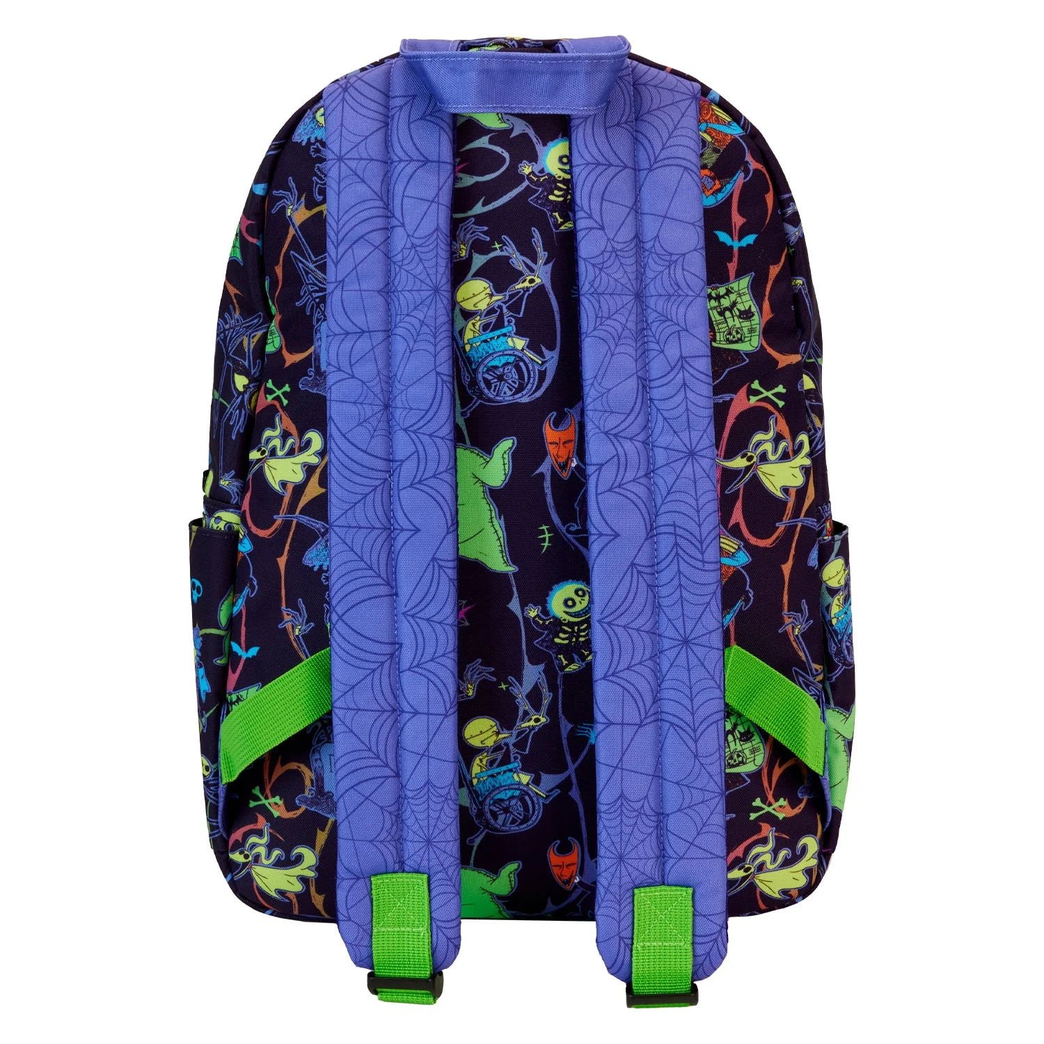 Loungefly x The Nightmare Before Christmas Neon Glow-In-Dark Full-Size Nylon Backpack - Image 4