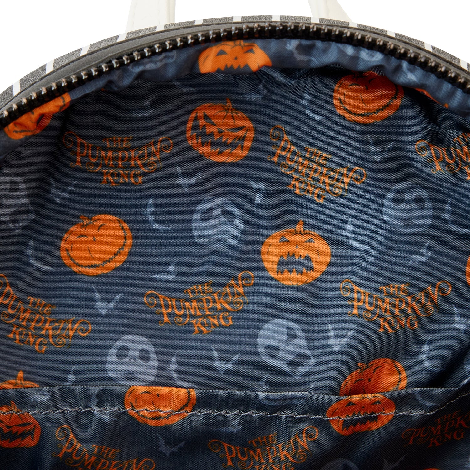 Loungefly x The Nightmare Before Christmas Jack Skellington Pumpkin Head Mini Backpack - Image 6