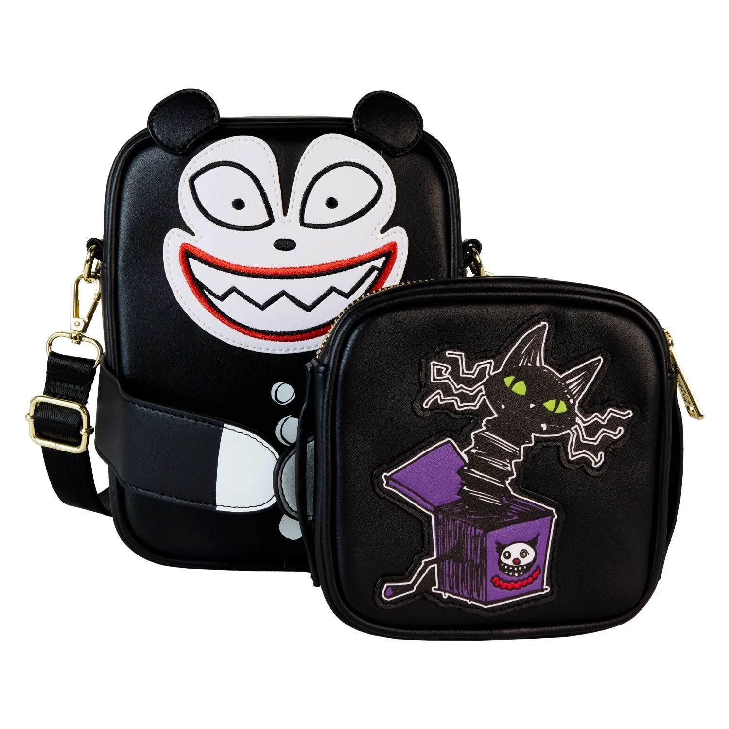 Loungefly x The Nightmare Before Christmas Scary Teddy Crossbuddies Bag - Image 3