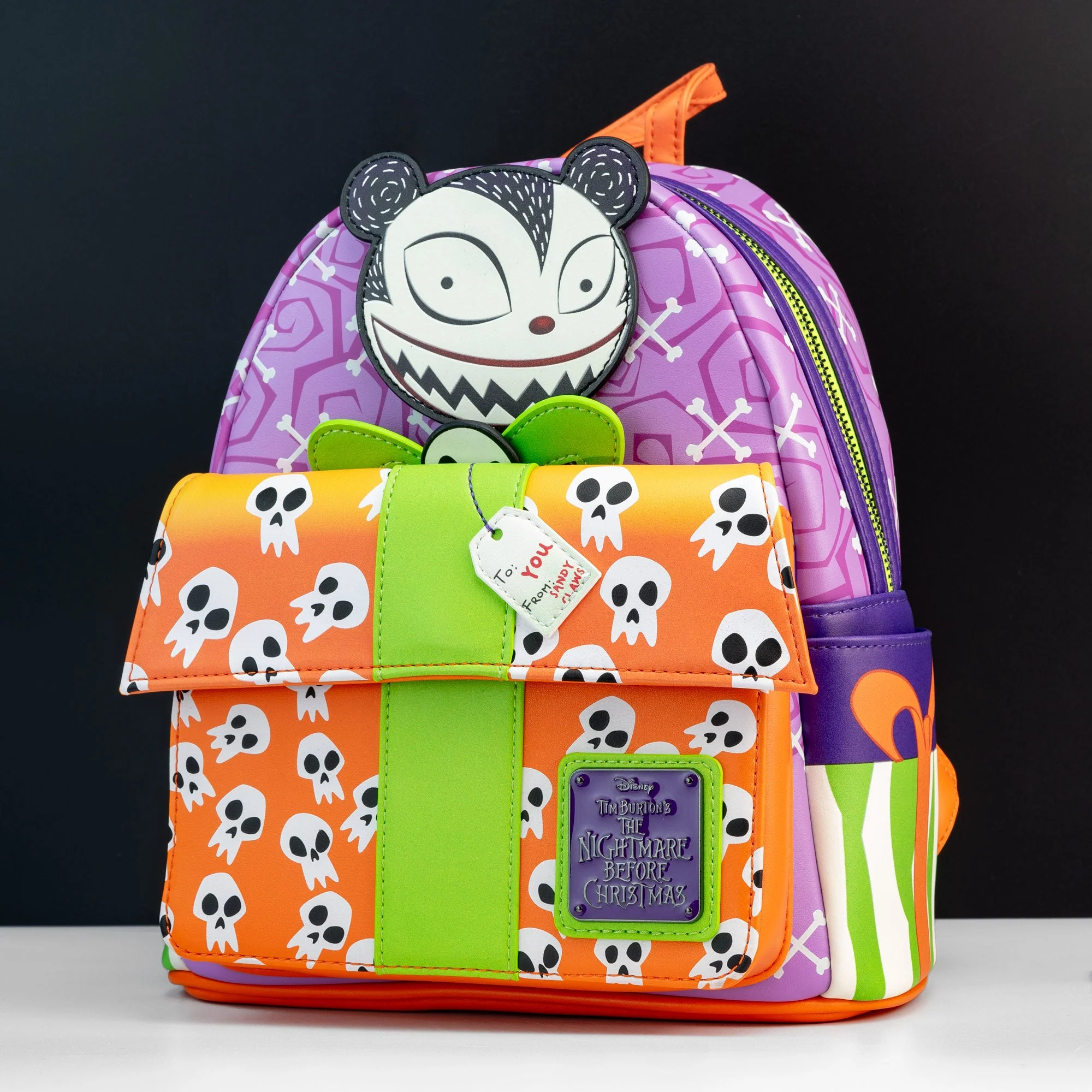 Loungefly x The Nightmare Before Christmas Scary Teddy Present Mini Backpack - Image 9