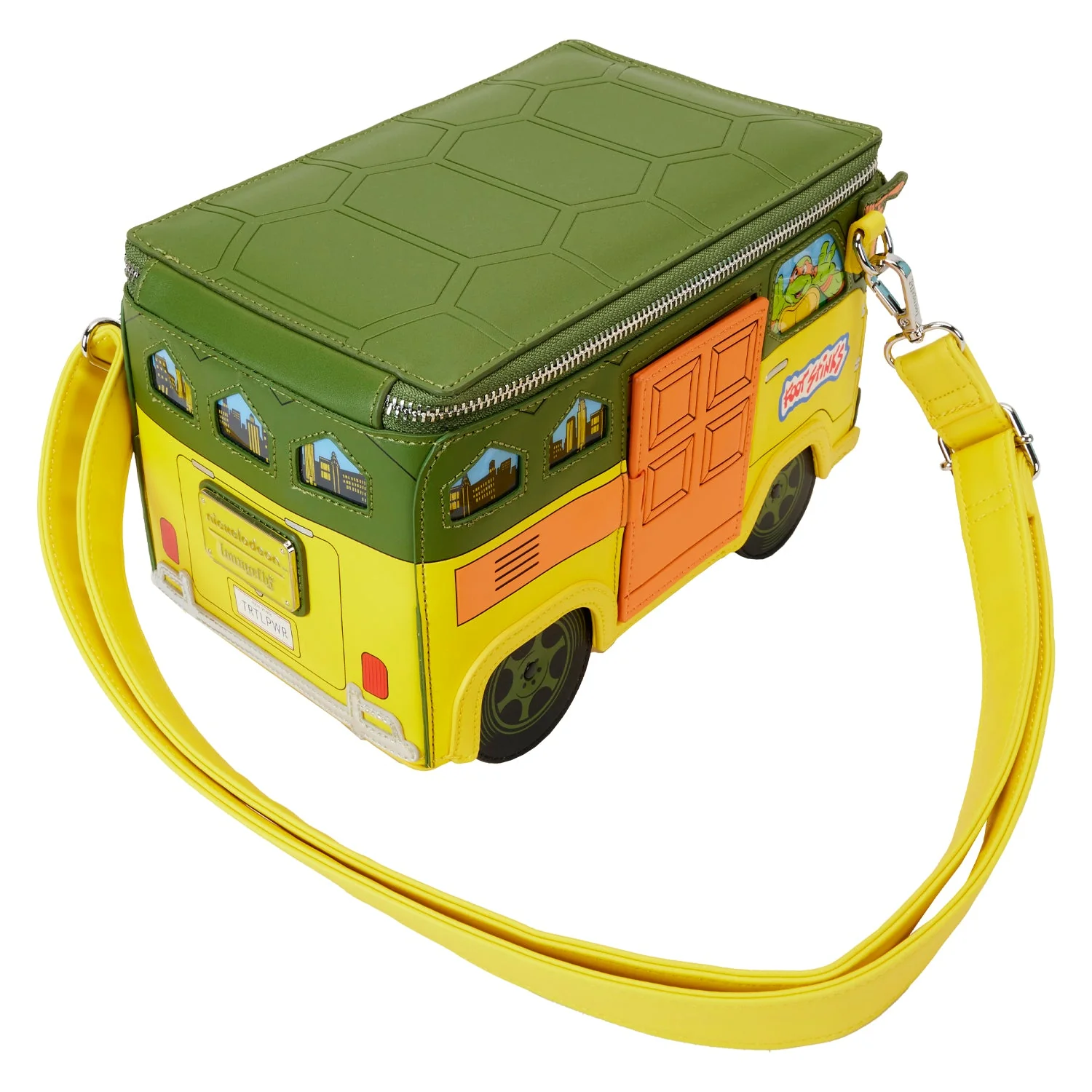 Loungefly x TMNT 40th Anniversary Party Wagon Figural Crossbody Bag - Image 4