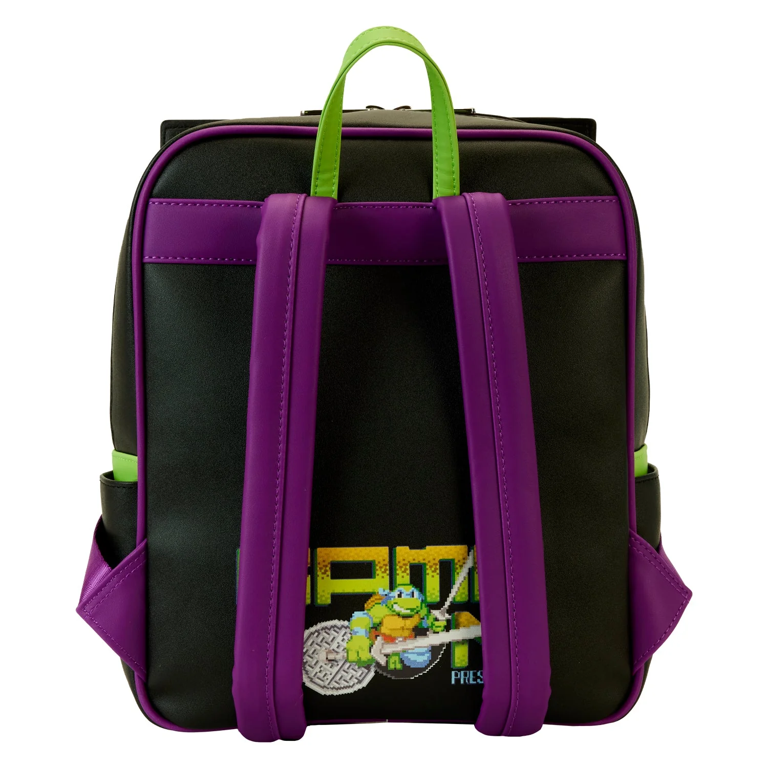 Loungefly x TMNT 40th Anniversary Vintage Arcade Mini Backpack - Image 6