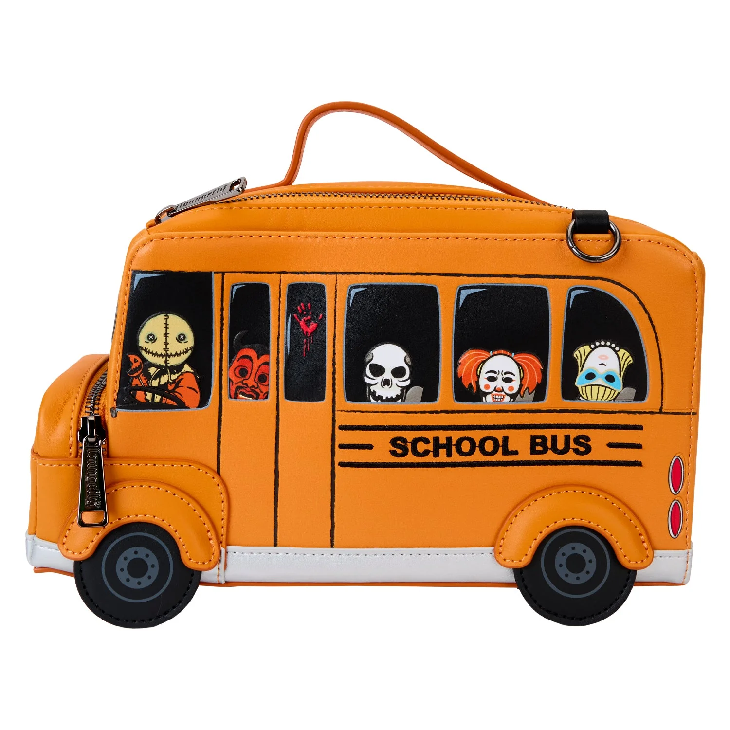 Loungefly x Trick 'r Treat School Bus Crossbody Bag - Image 5